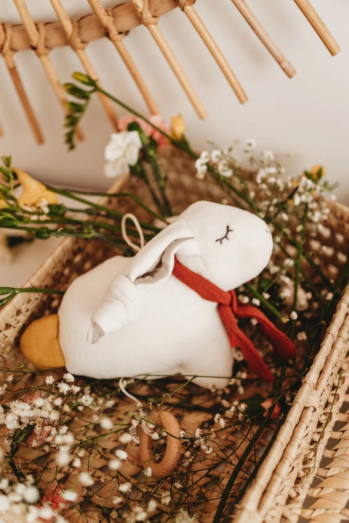 Blue Rabbit music box (GOTS)