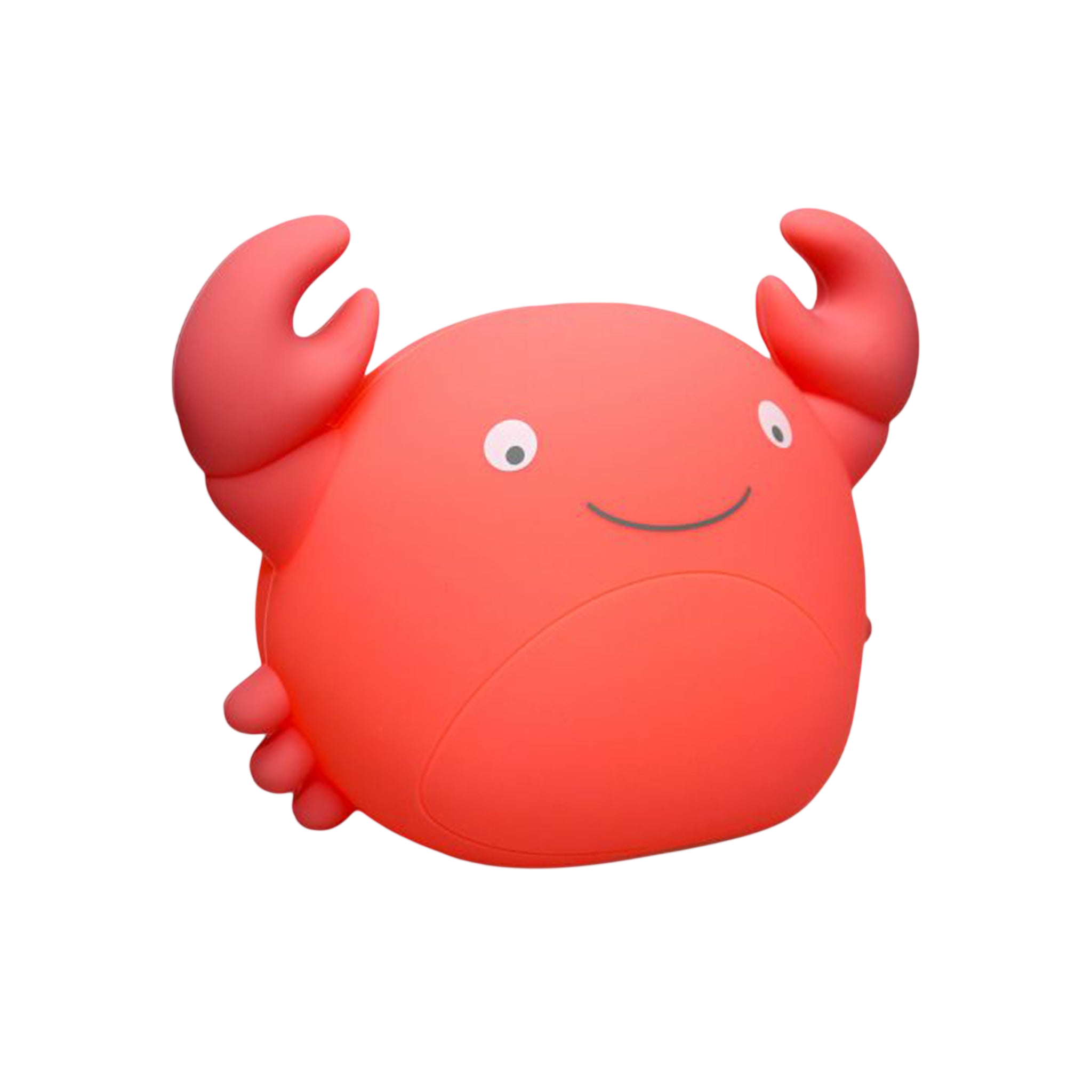 Nachtlampe LED Theo Crab USB wiederaufladbar Coral