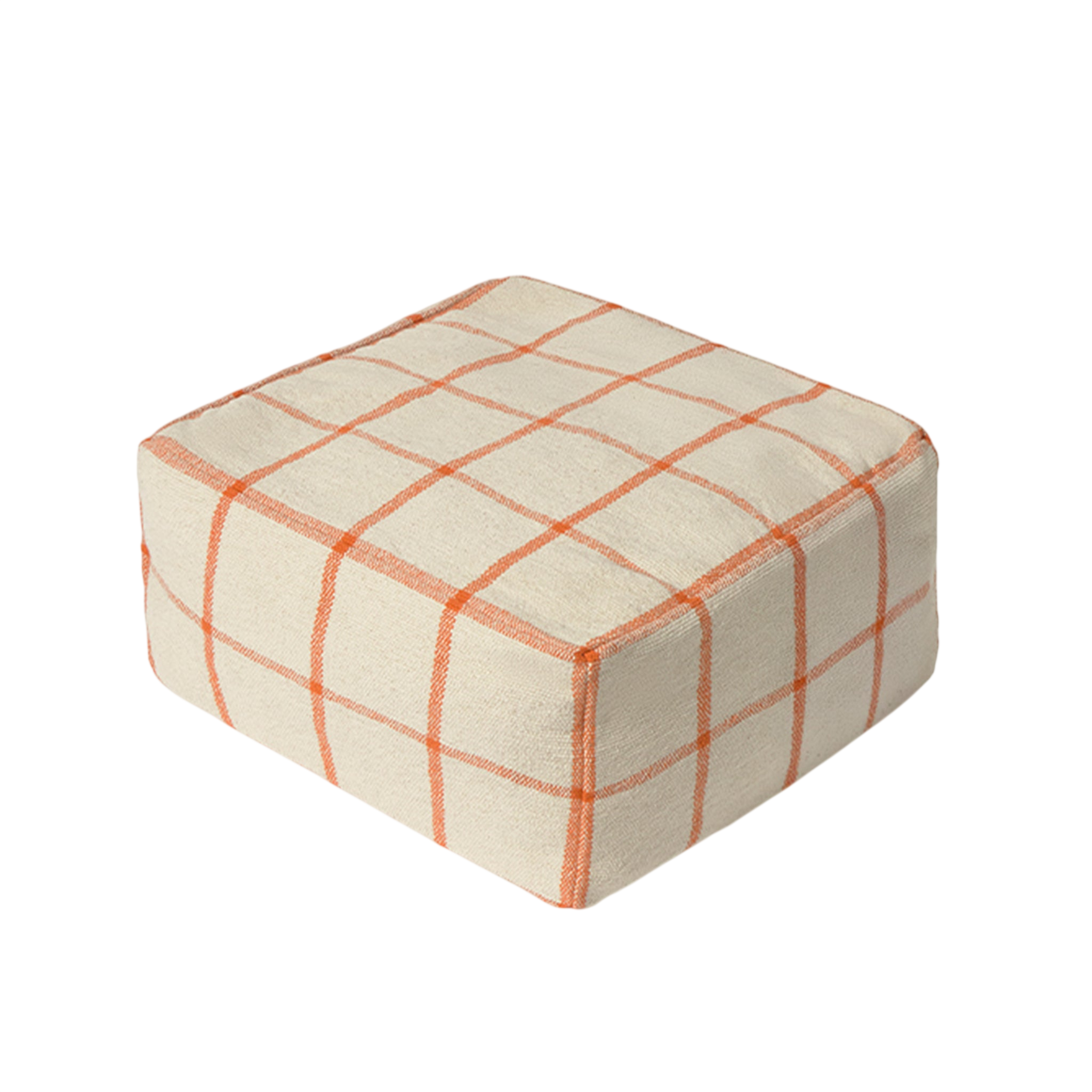 Pouf Geo Block Nature, Terrakota
