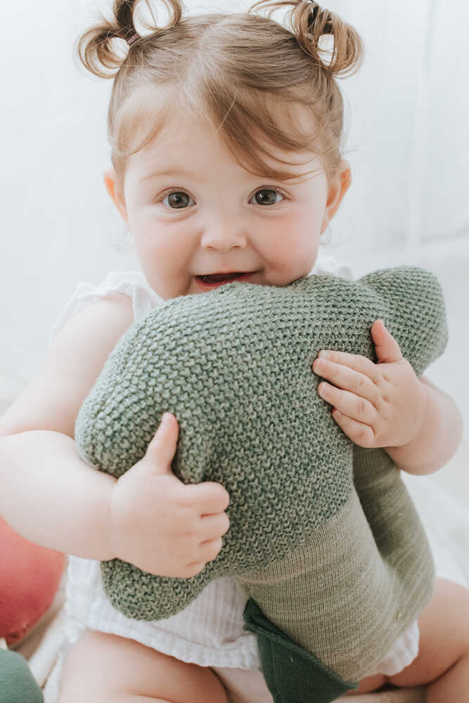 Brucy the Broccoli cushion