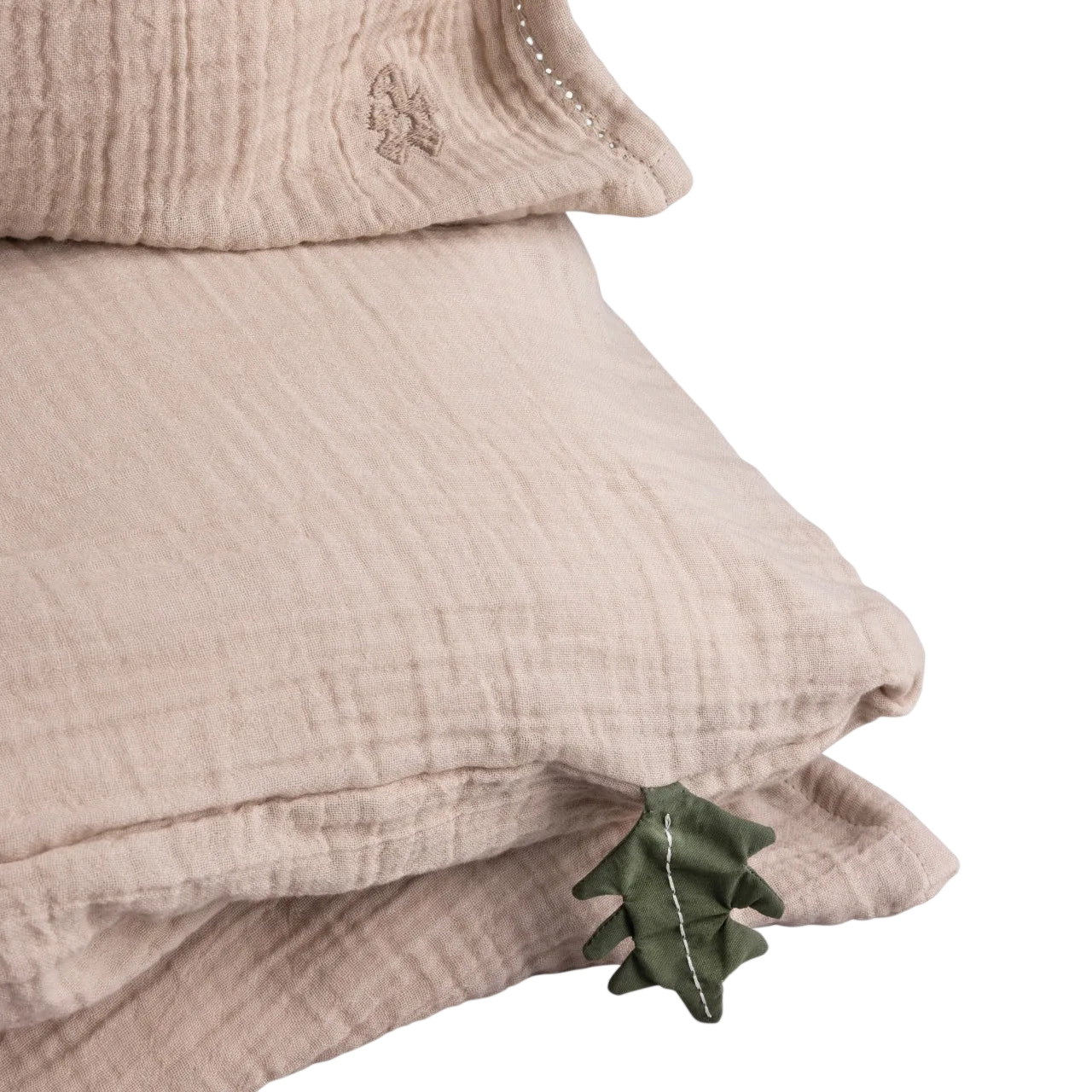 Parure de lit en mousseline Junior Seabreeze Beige