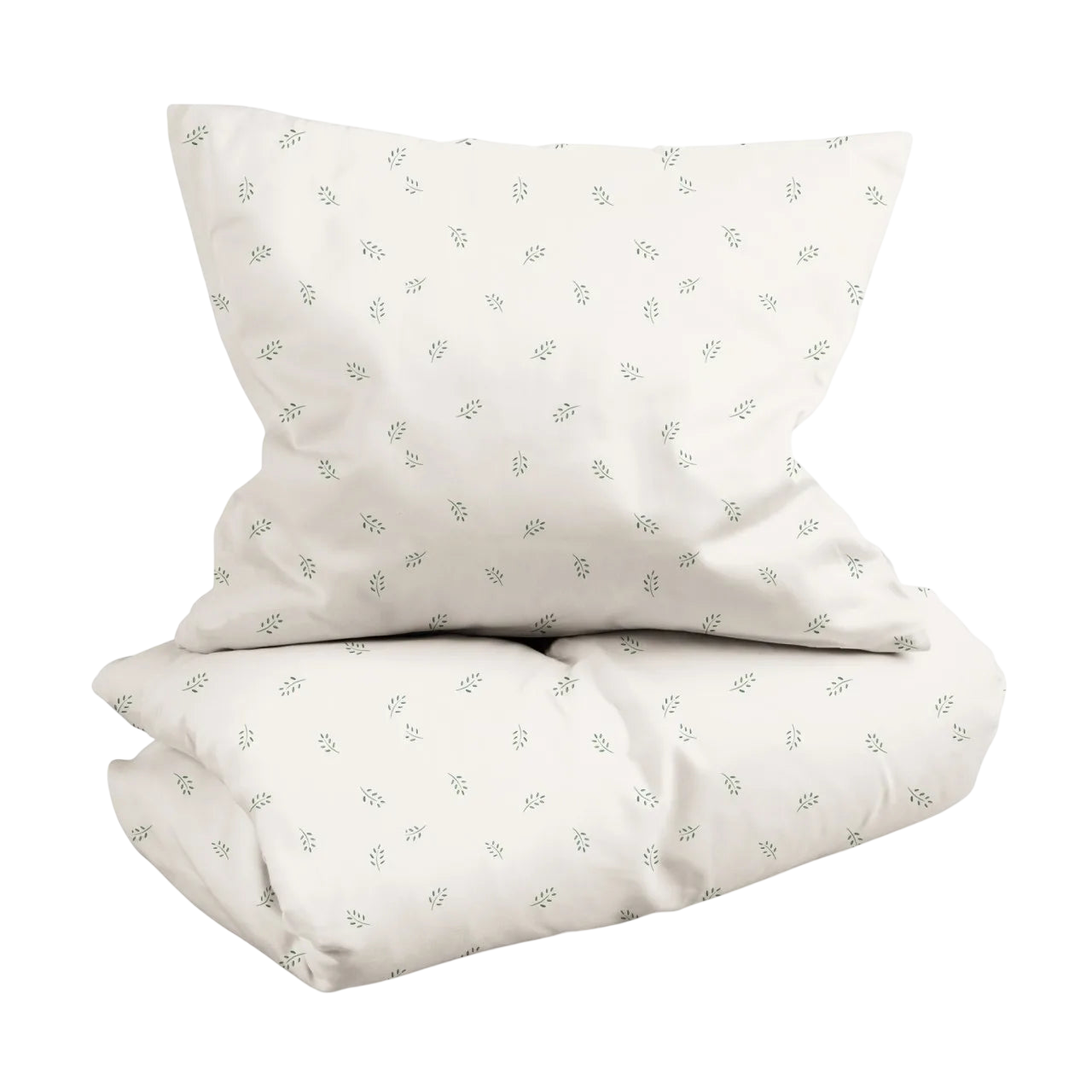 Bed linen, baby, print "Sophora Leaves" Sophora Leaves