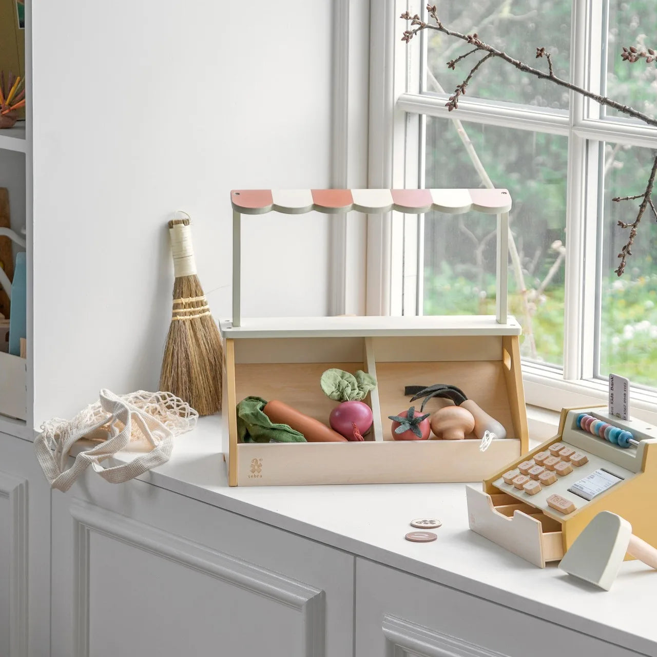 Toy store, wood