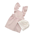 Children's apron & chef's hat Dusty Pink