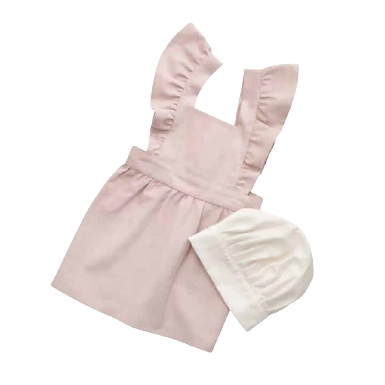 Tablier pour enfants & toque de chef Dusty Pink