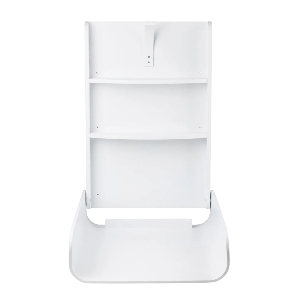 Classic White wall-mounted changing table
