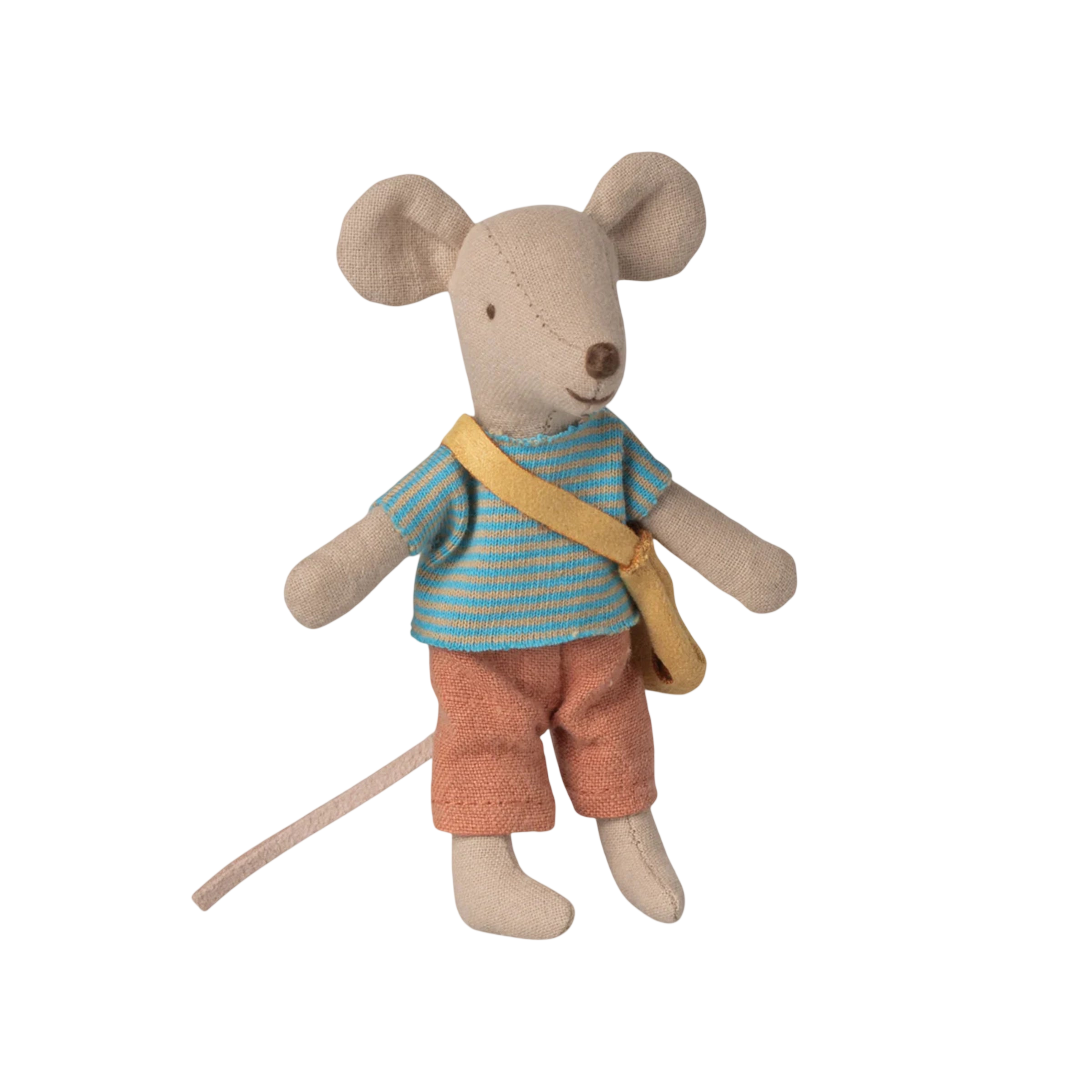 Maileg mouse with bag little brother