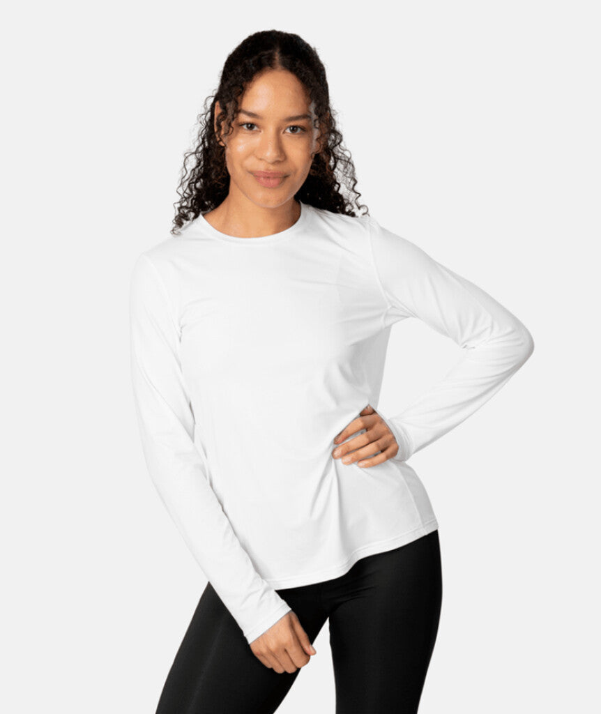 T-shirt à manches longues Ava blanc