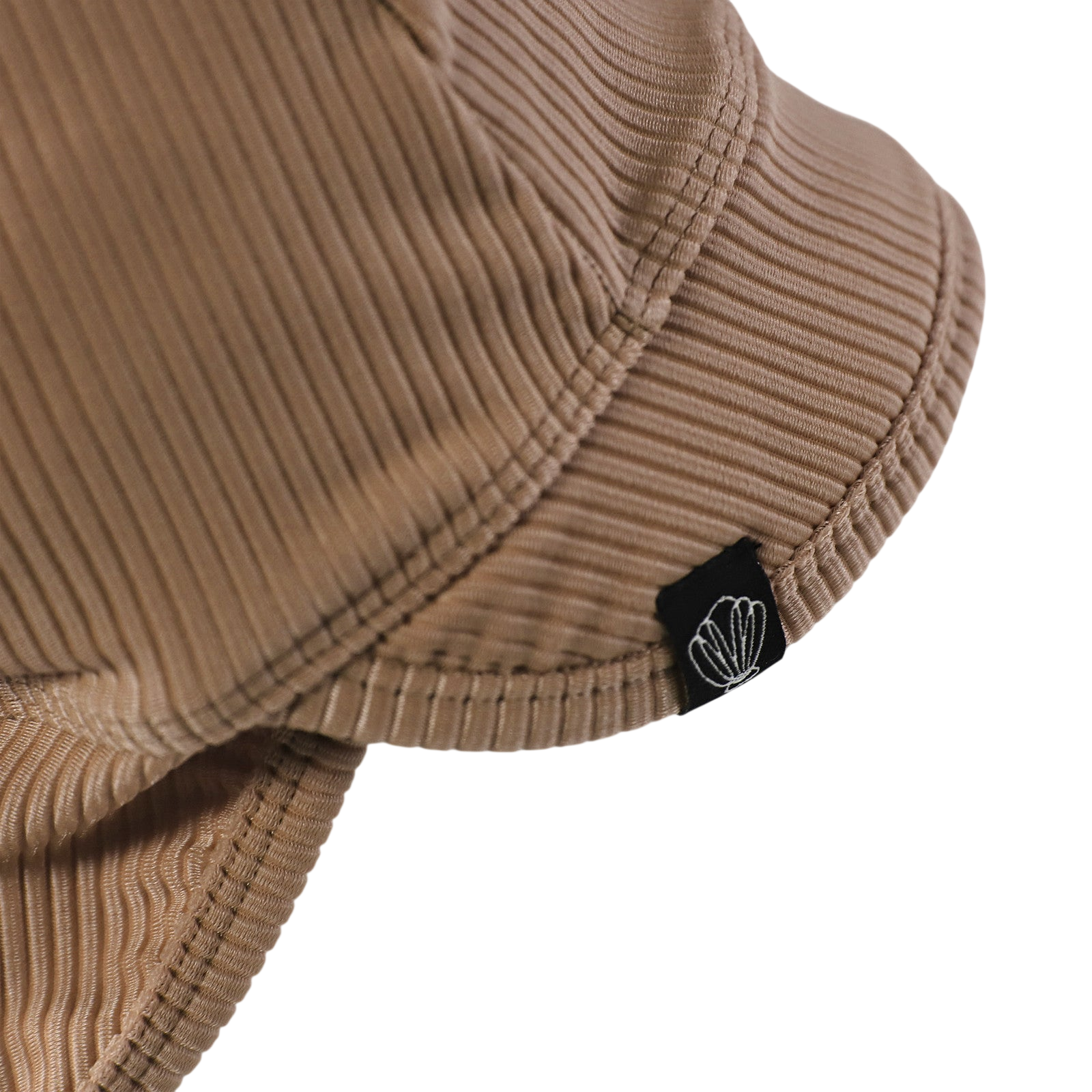 Chapeau de soleil pour bébé UPF 50+ Ribbed Chocolate Malt