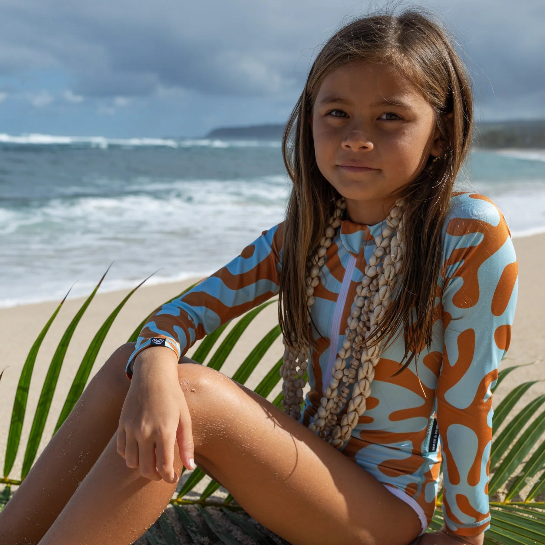 Swimsuit UPF 50+ Coral Reef Blue