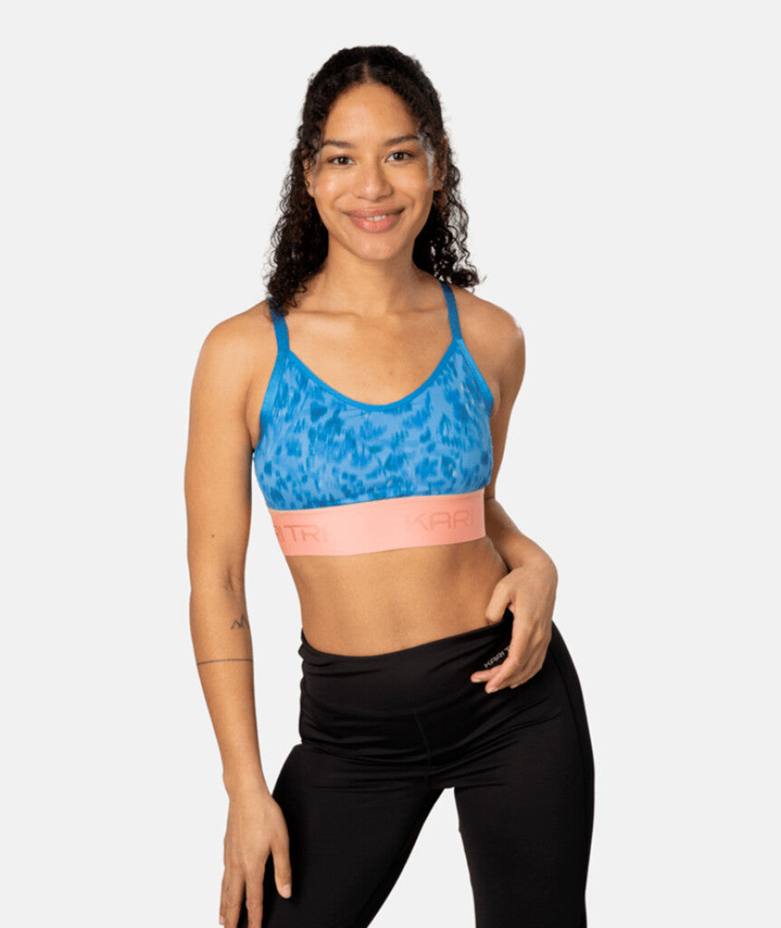 Froya Printed Ocean Sports Bra