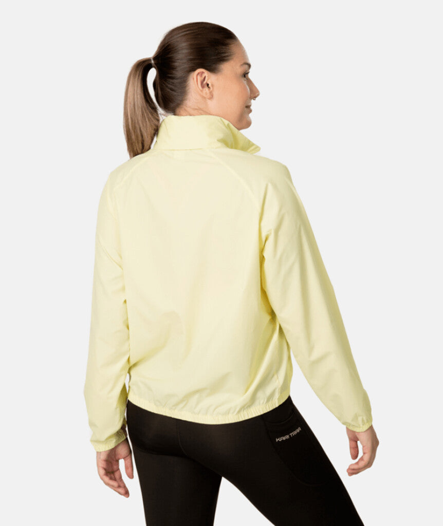 Veste coupe-vent Nia jaune pâle