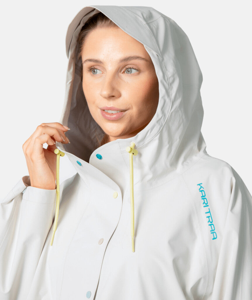 Veste imperméable Thea beige clair