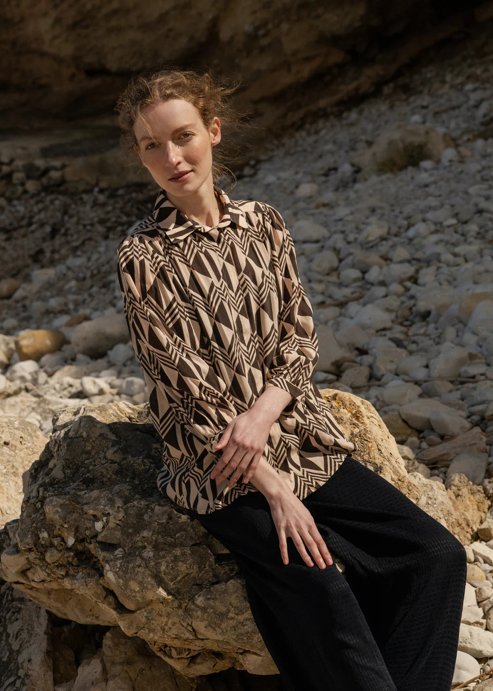 Adult French Blouse FOXTROT