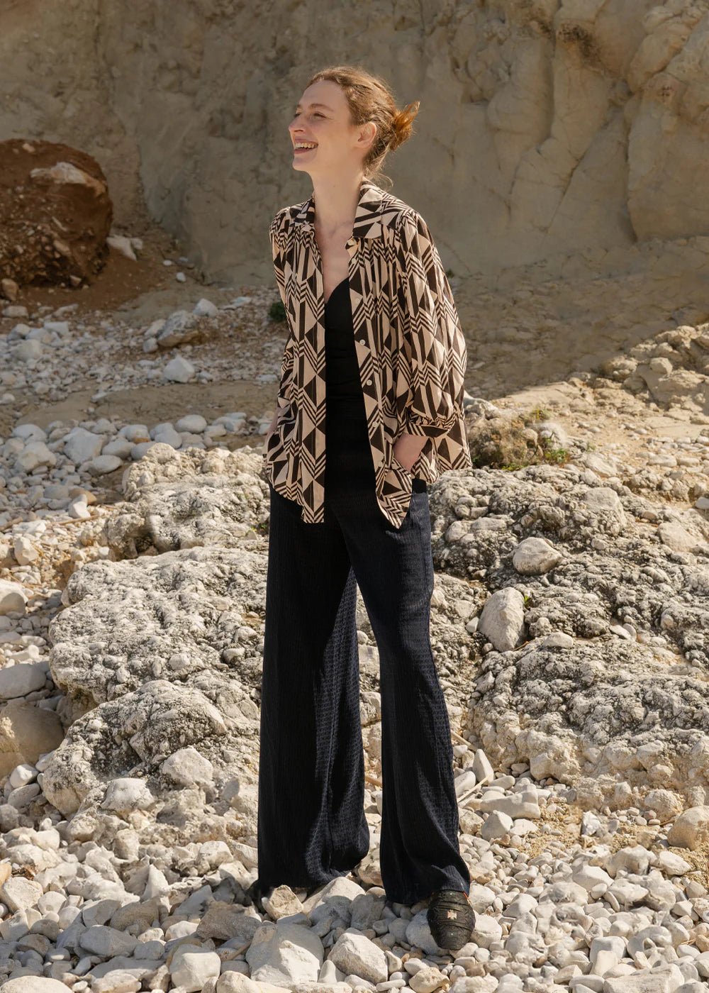 Adult French Blouse FOXTROT
