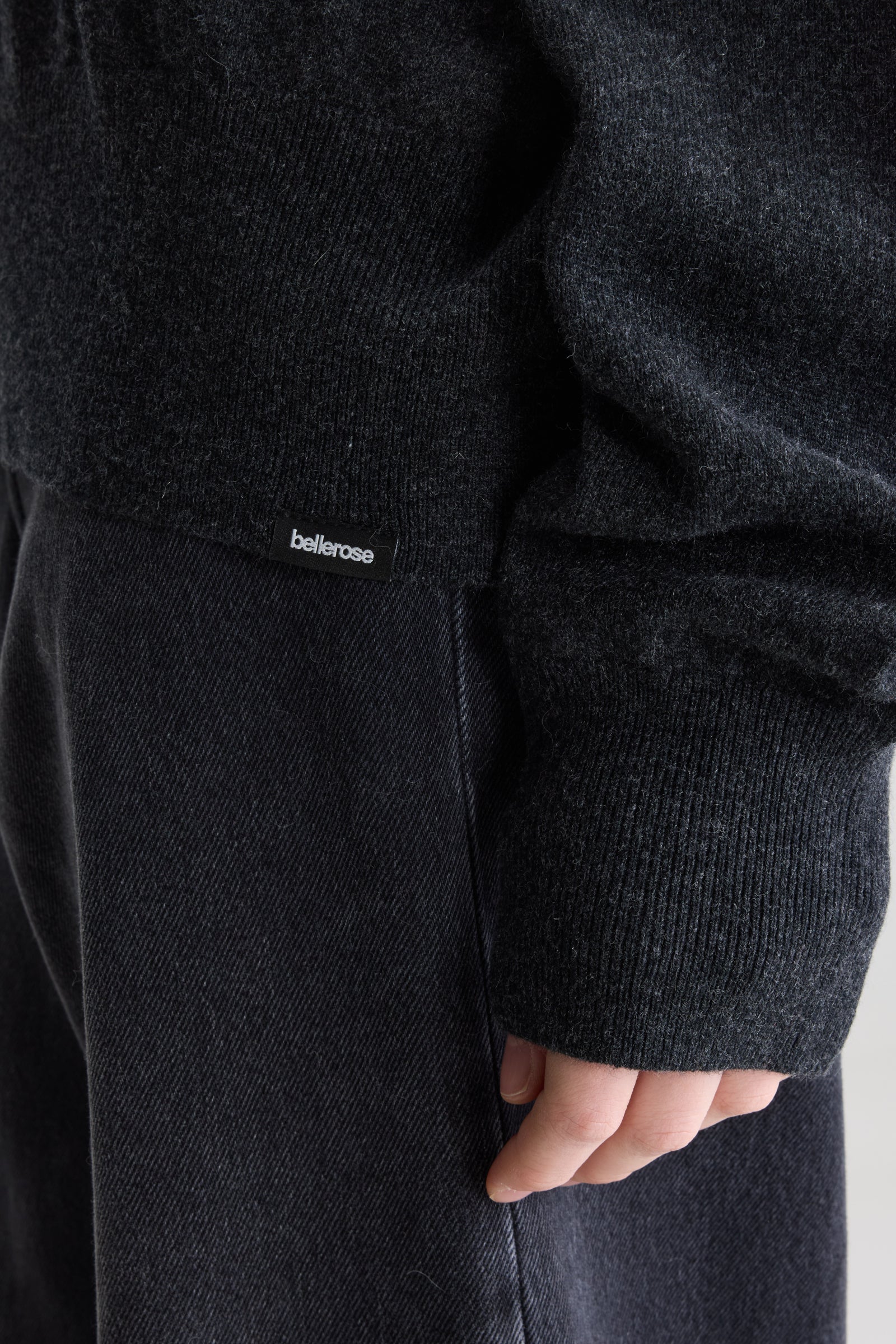 Adult Wollpullover Sonon Kaschmir Anthracite