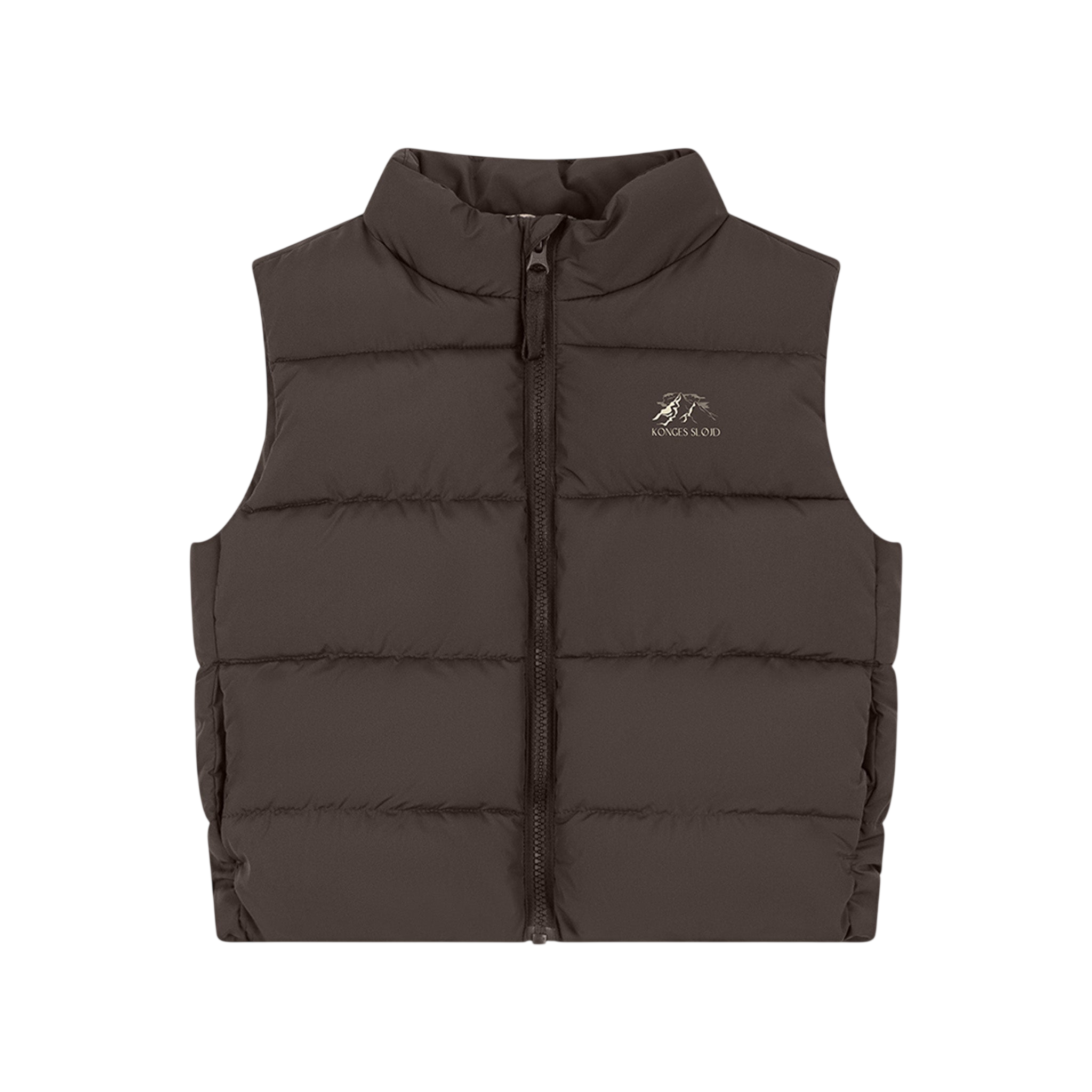 Gilet Alpi, couleur chocolat