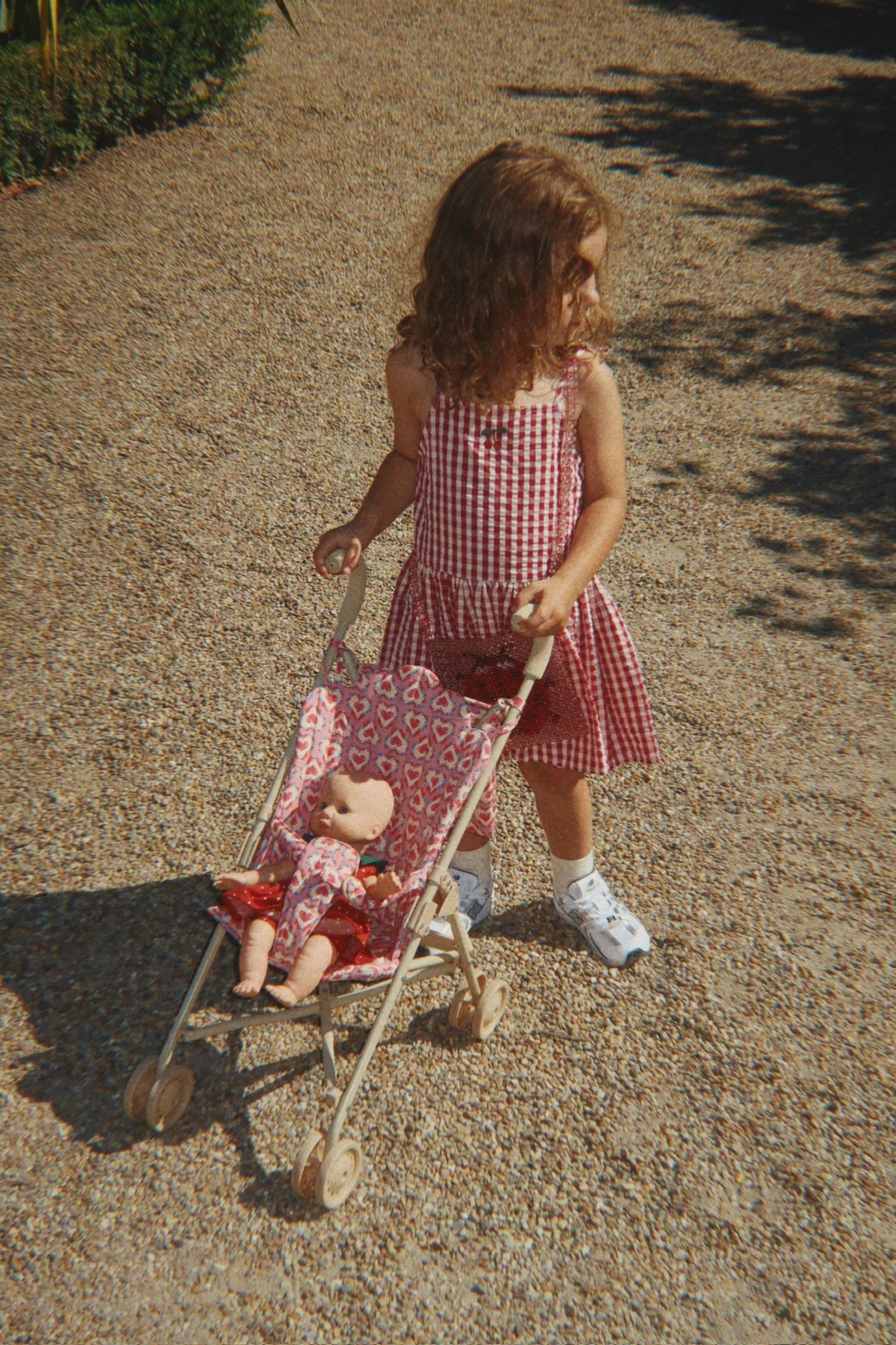 Kleid Isotta Rasperry Check
