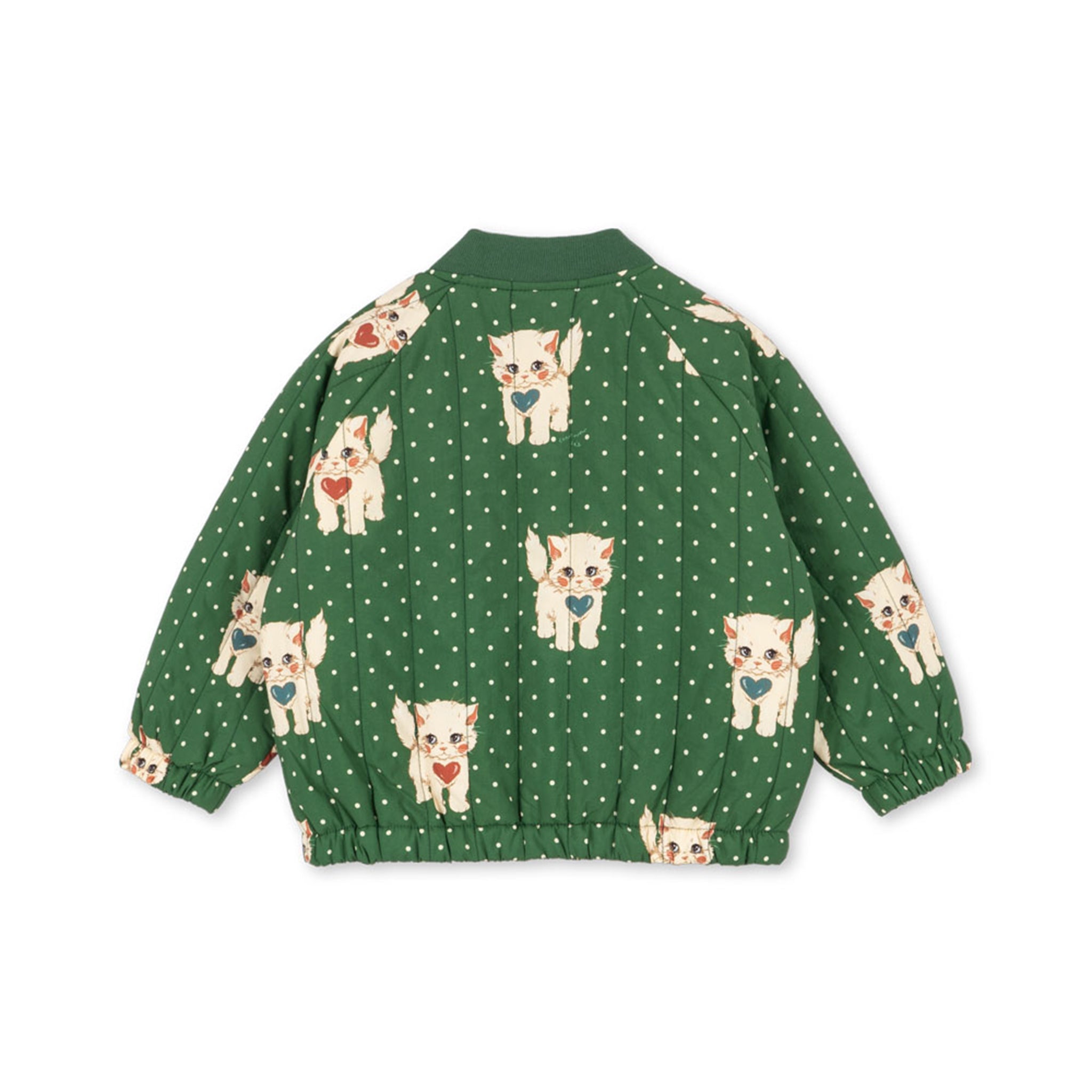 Bomberjacke Juno Dot Miao Verde