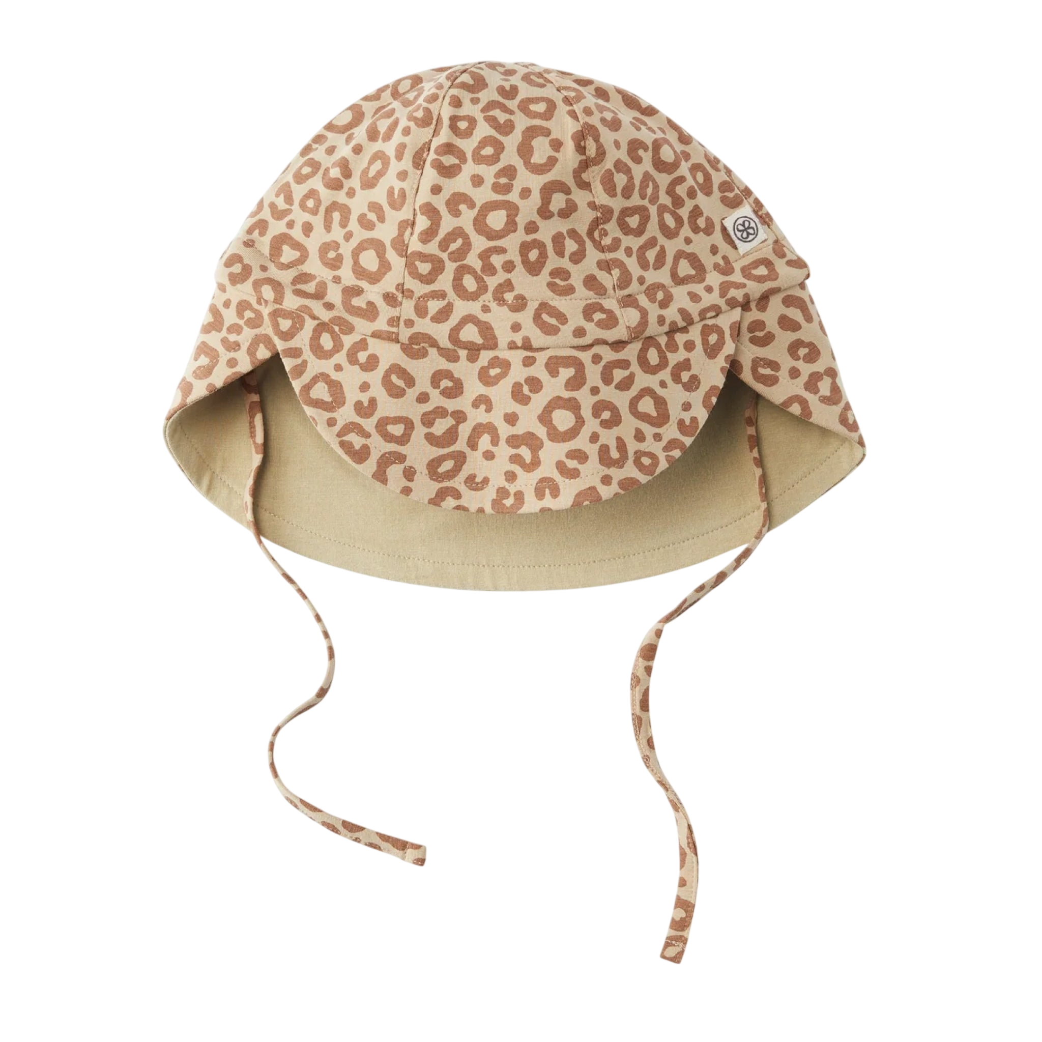 Baby sun hat UVP 50+ Leopard Brown/Sandy Beach