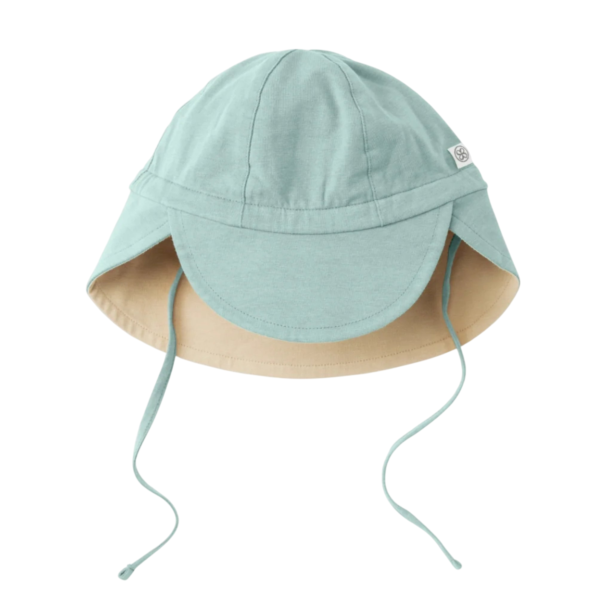Baby sun hat UVP 50+ Sea Blue/Sandy Beach