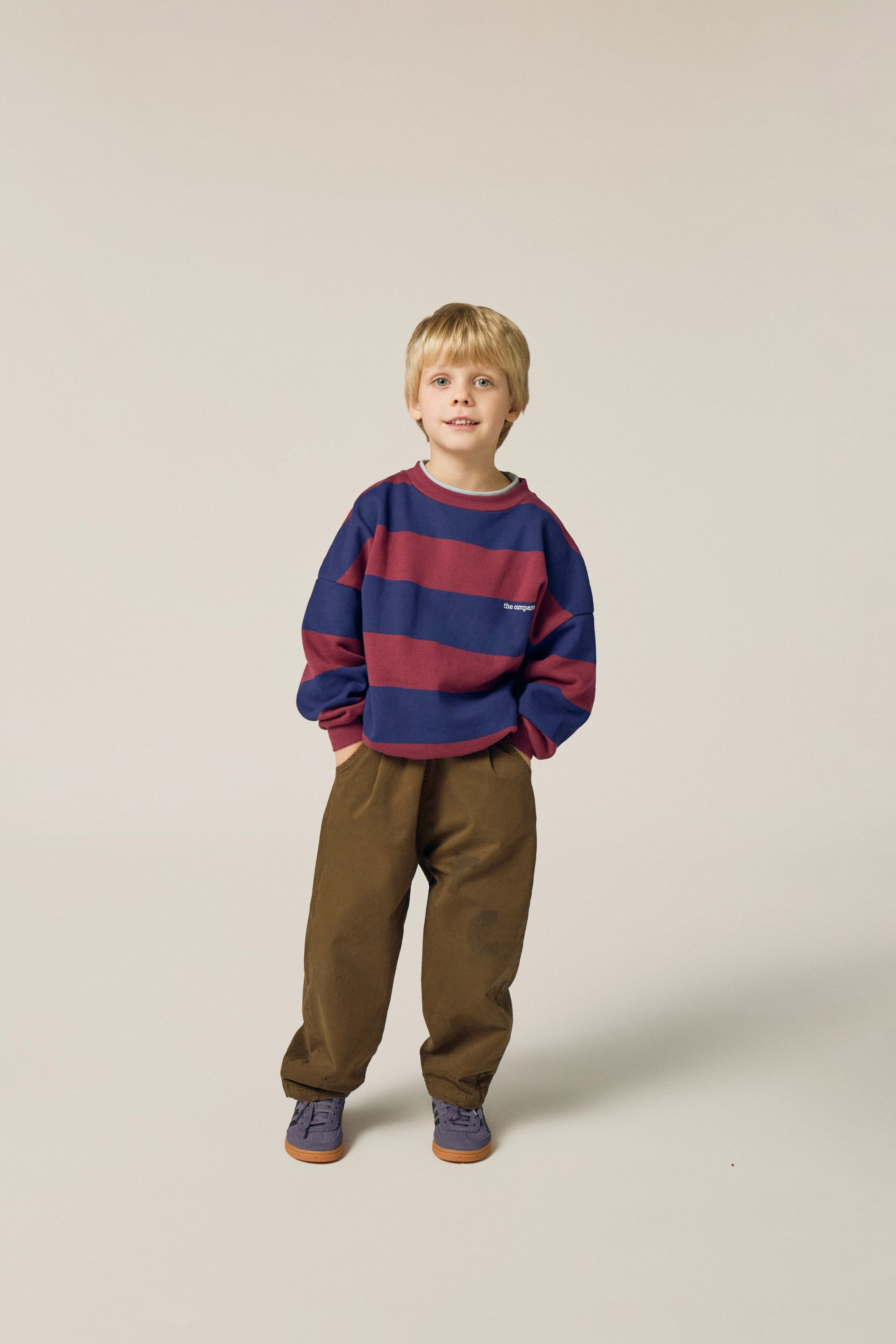 Sweatshirt Blue Stripes