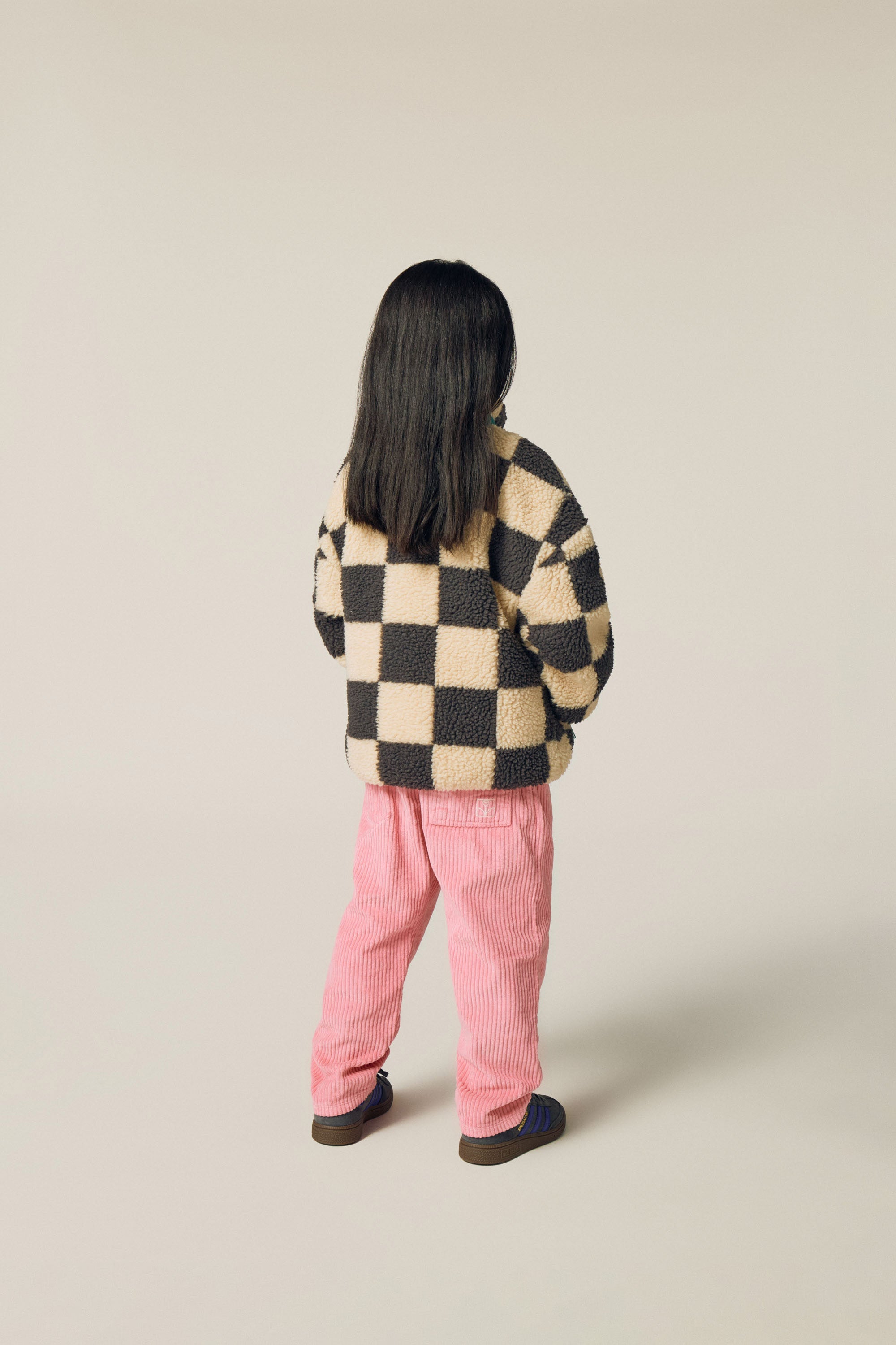 Checked Teddy Jacket