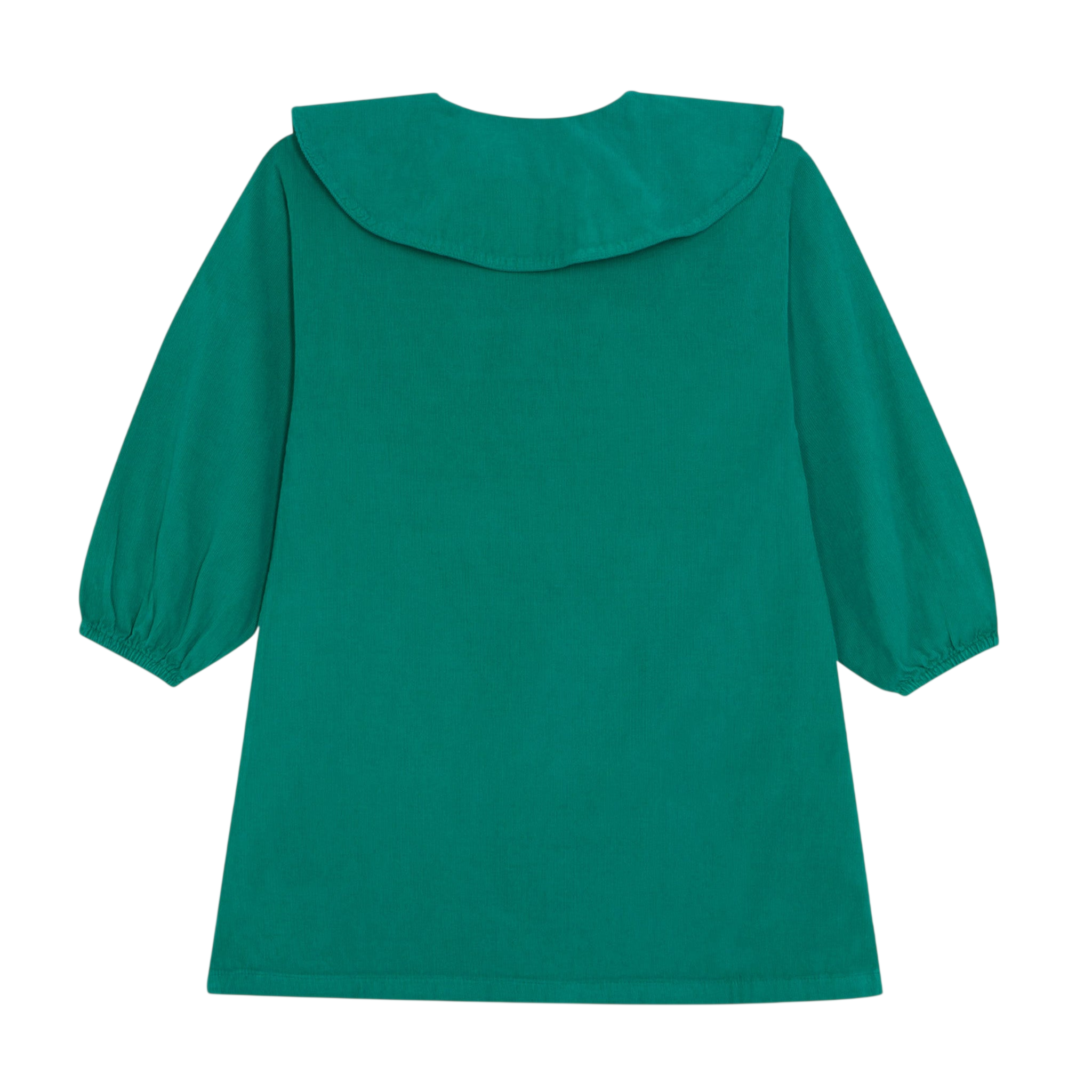 Robe « Daisies Embroidery Green » / Robe verte « Daisies Embroidery »