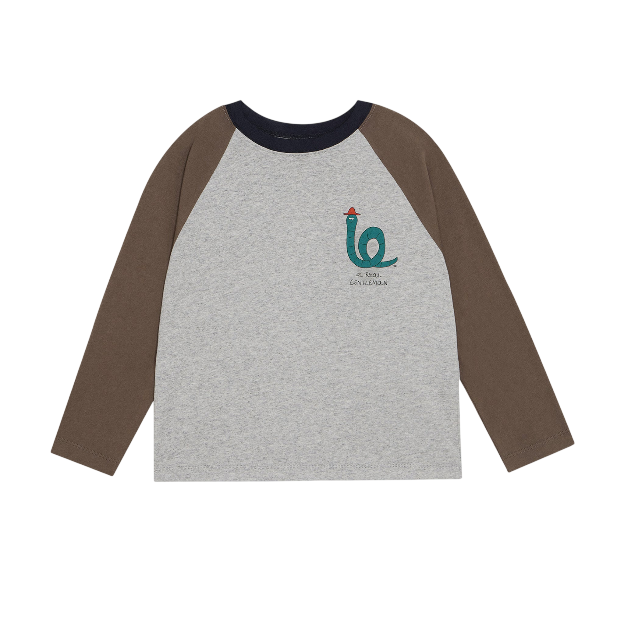 Langarmshirt Gentleman Color Block