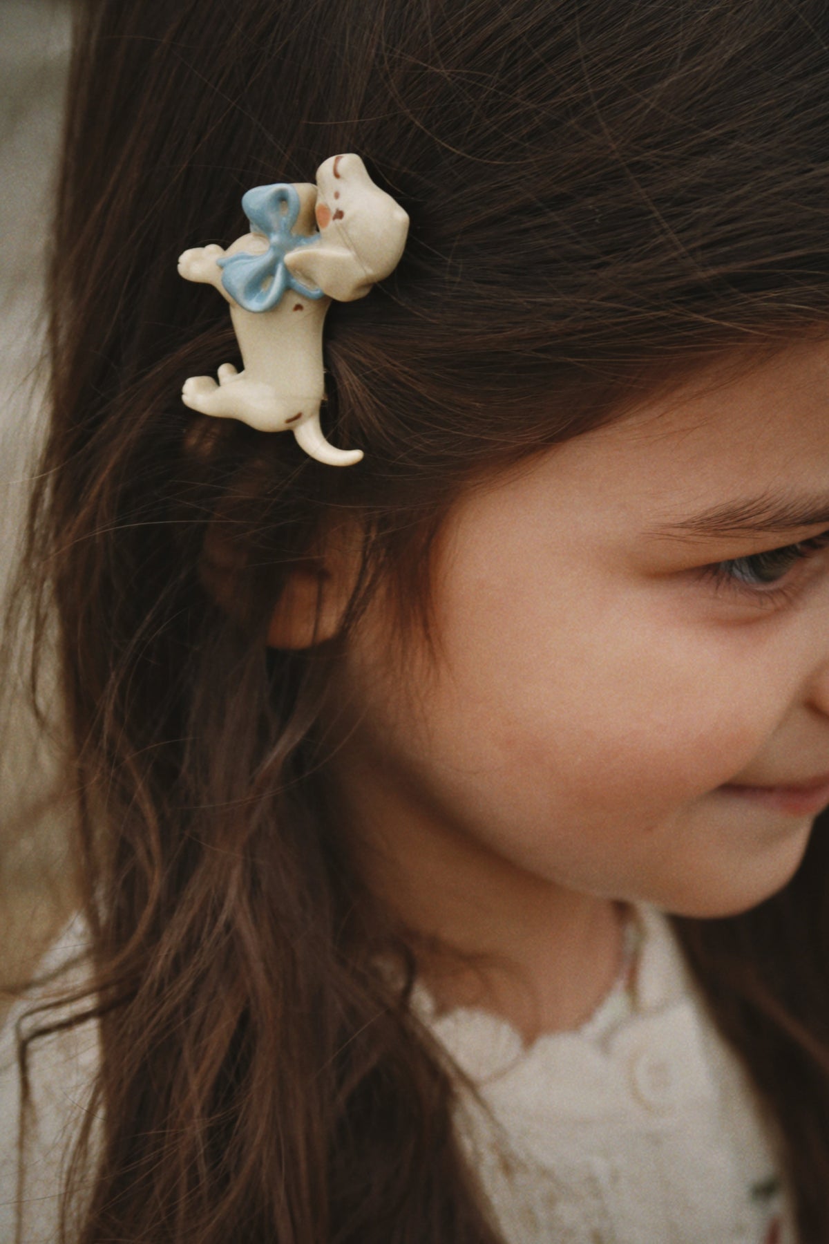 2-Pack Puppy Crème Brûlée Hair Clips