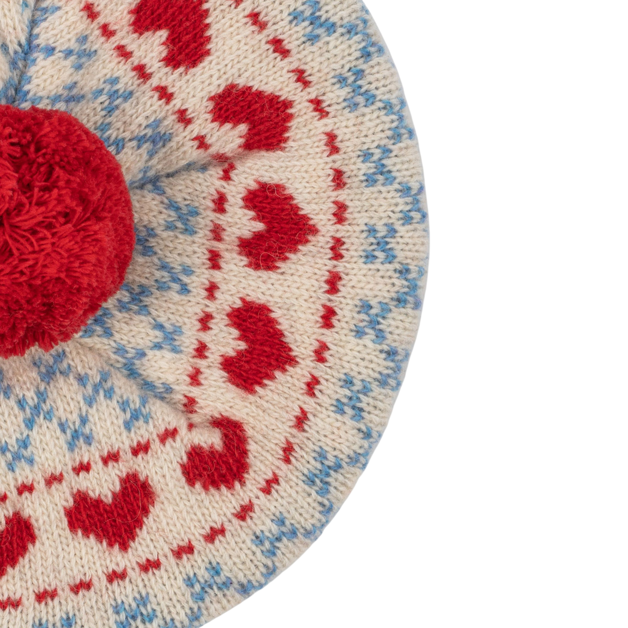 Belou Beret Heart Hat