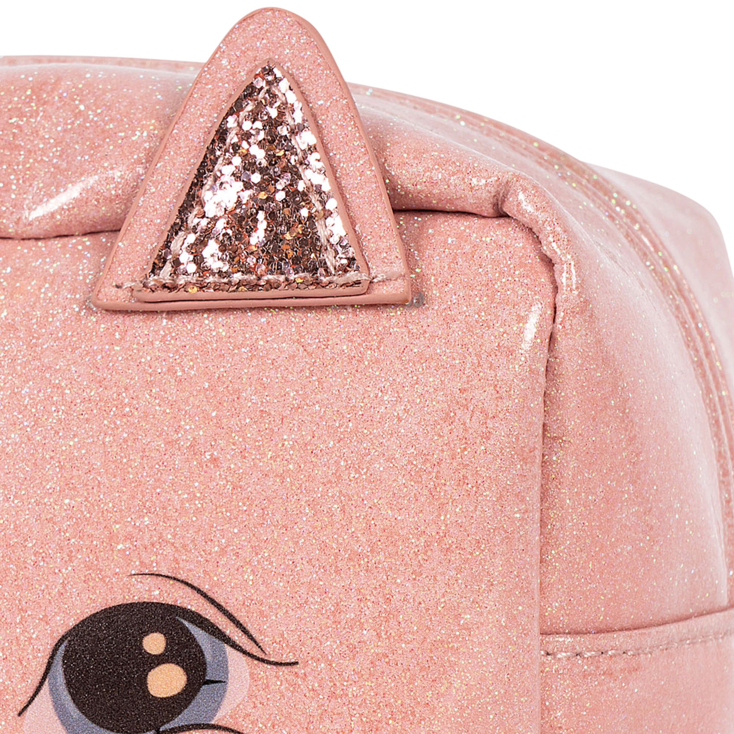 Necessaire Kitty Cerise Glitter Pink