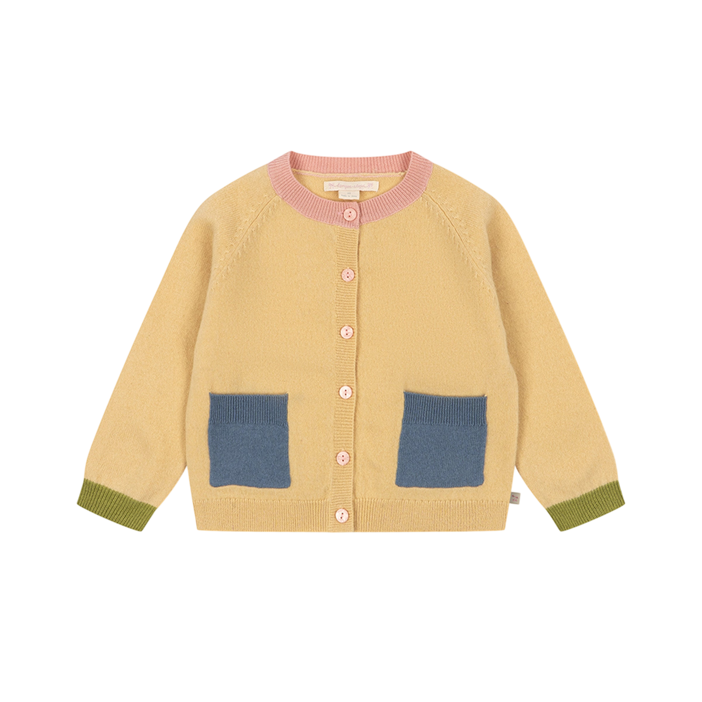 Colletti Yellow Cardigan