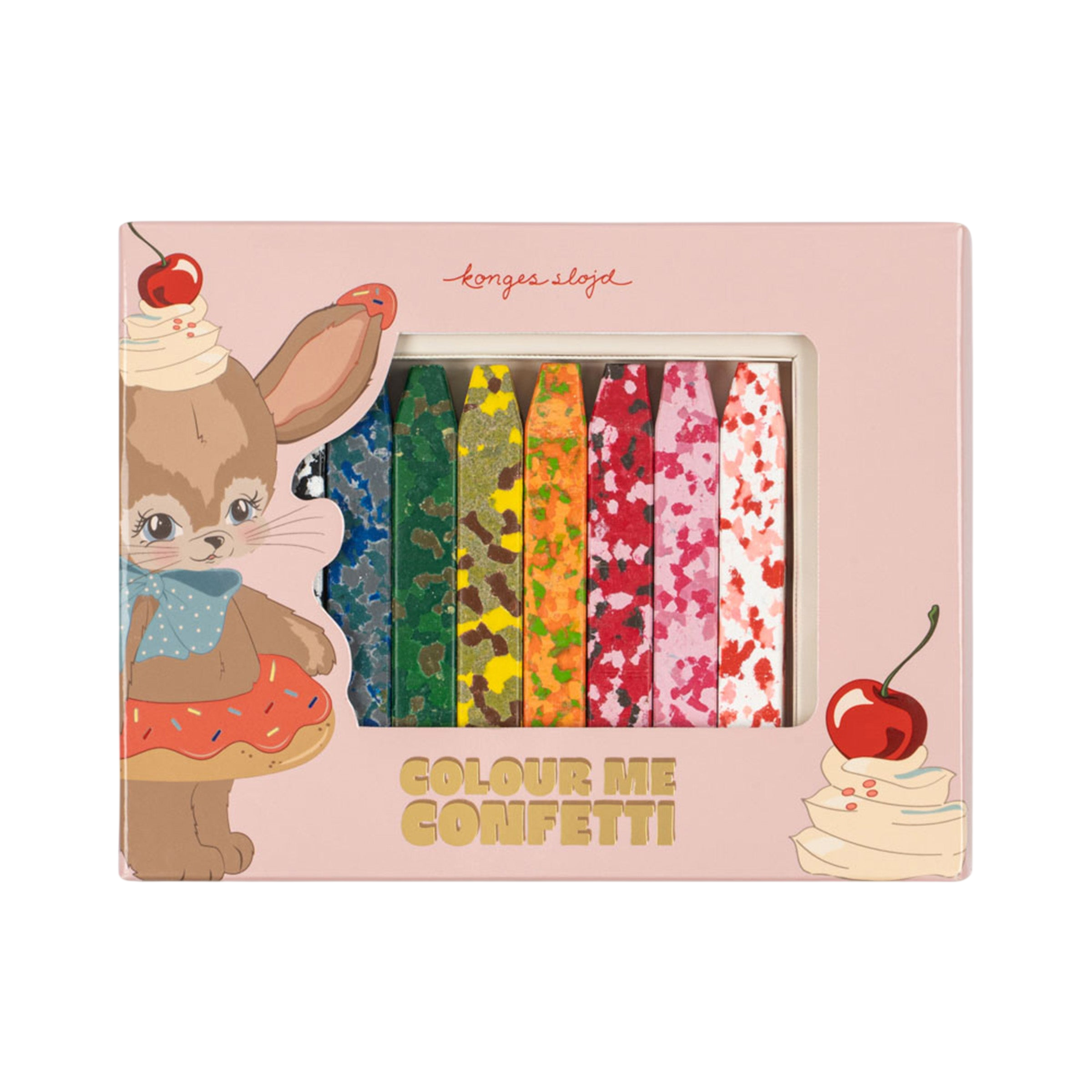Confetti Bunny Crayons
