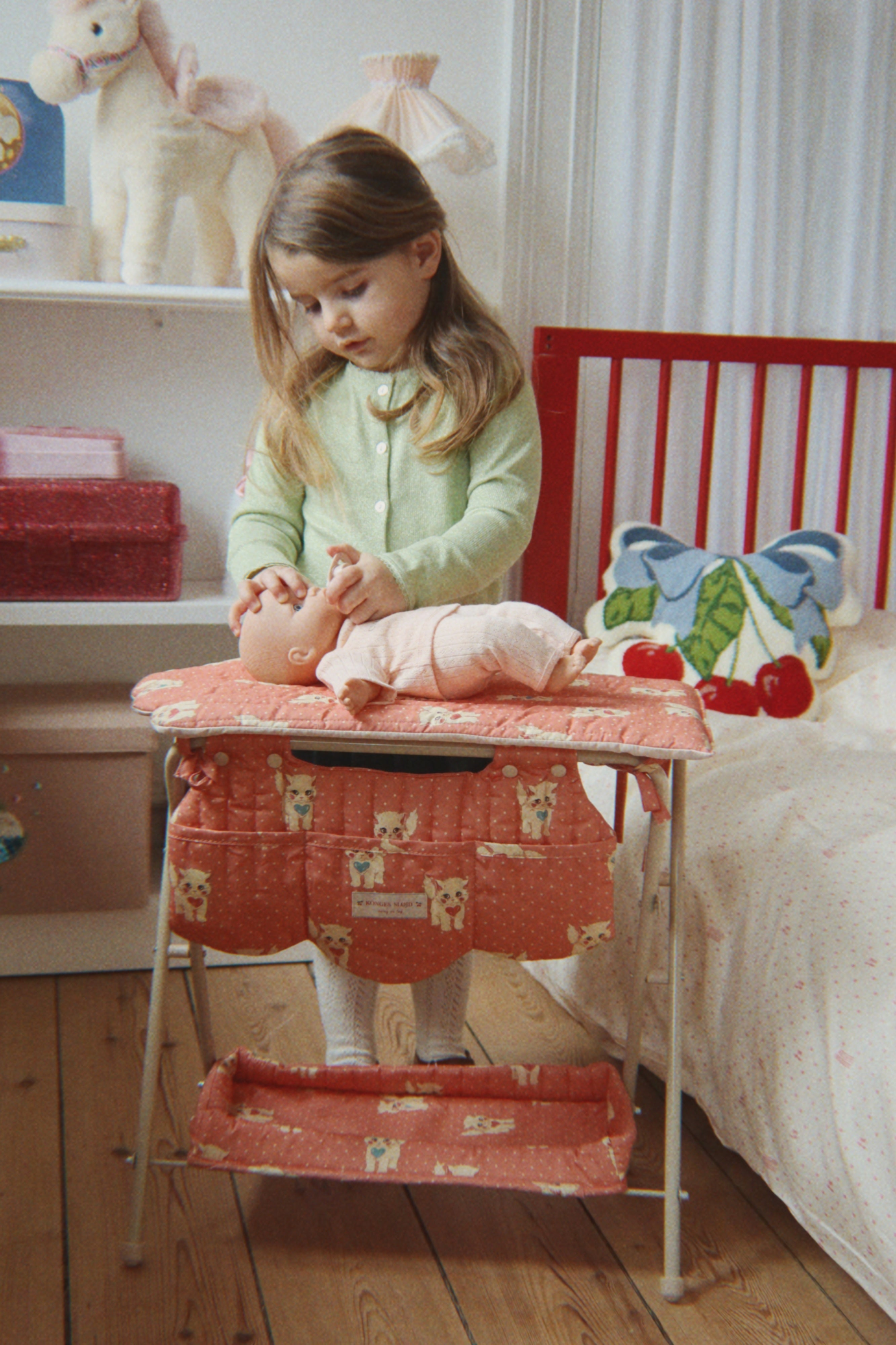 Table à langer pour poupées Ciao Miao Rose