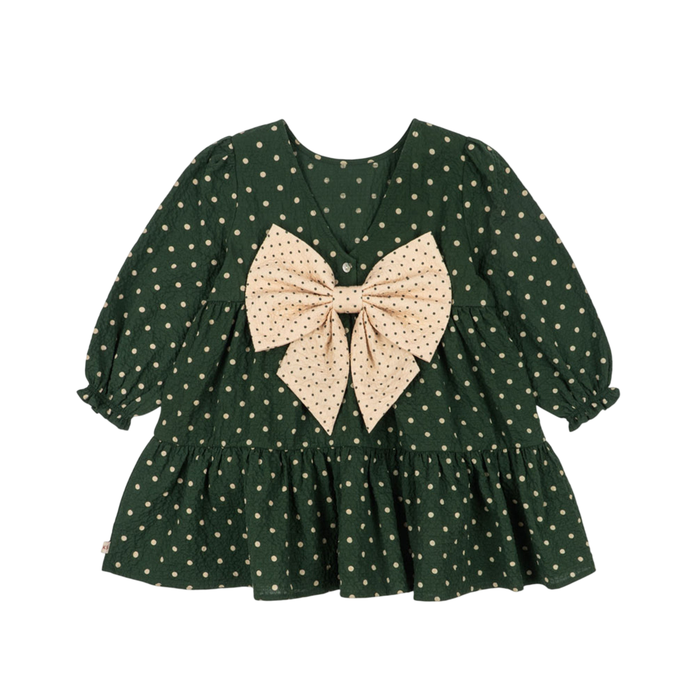 Robe Elin Bow Dot Marseille