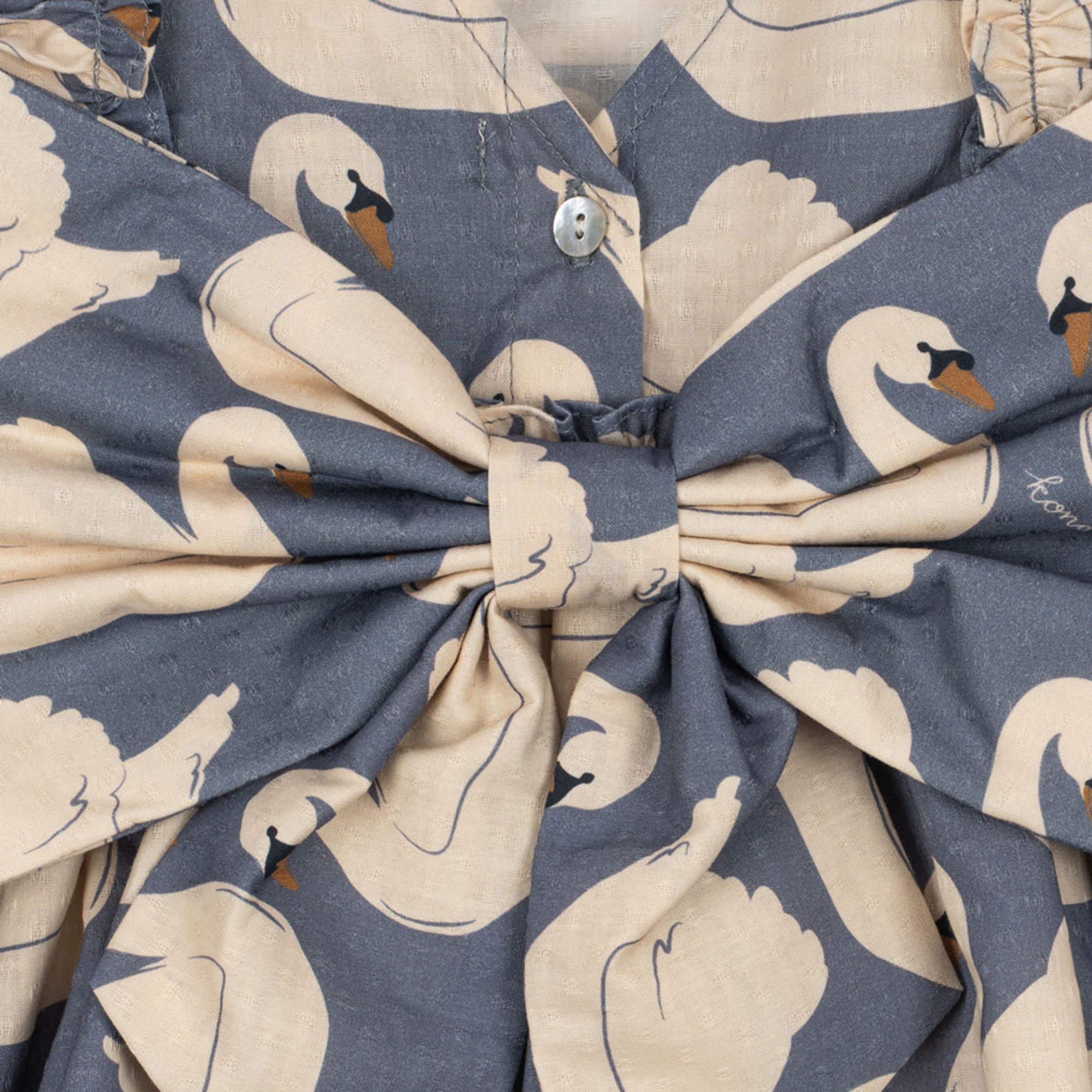 Kleid Evia Bow Swan