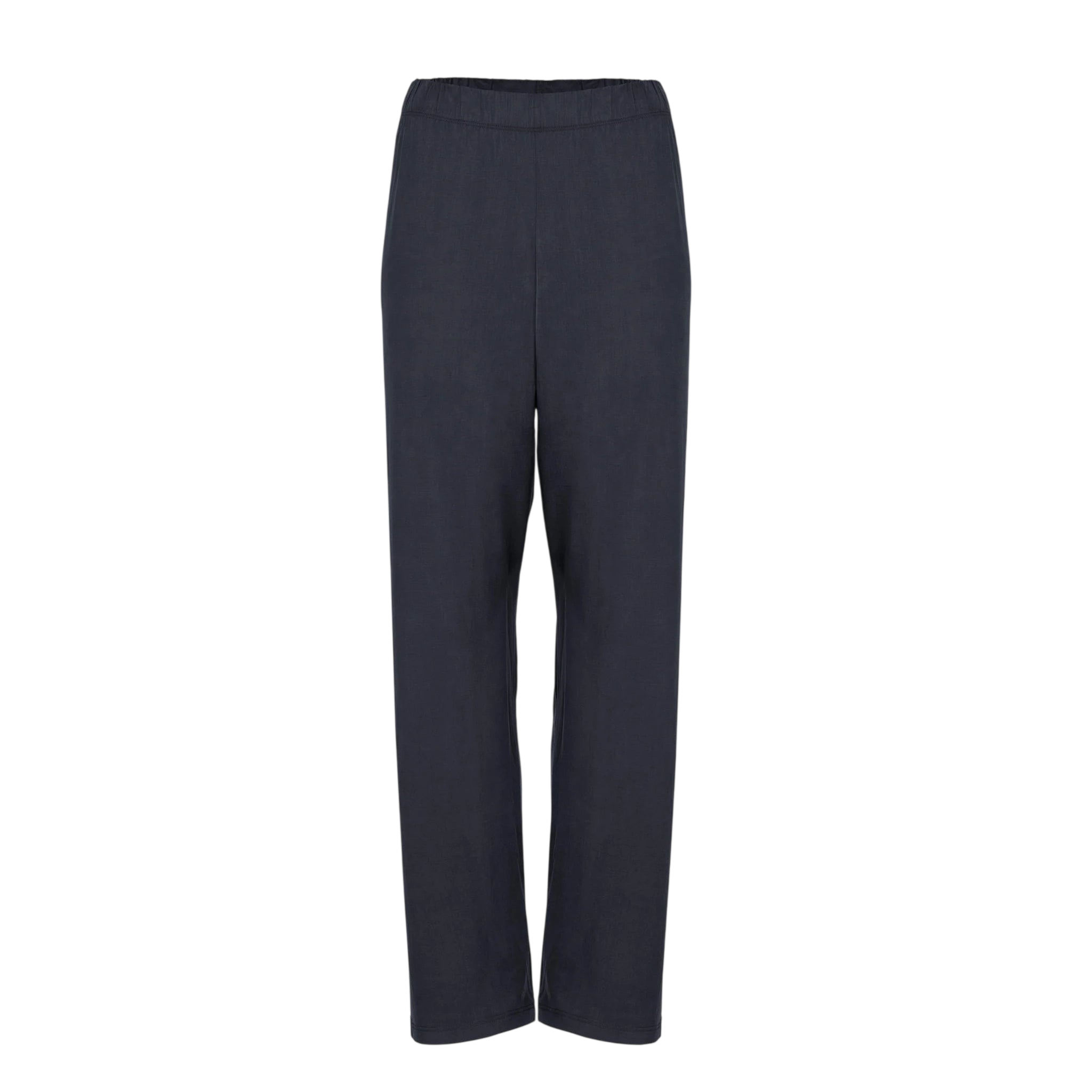 Cupro High Waist Pants graphite
