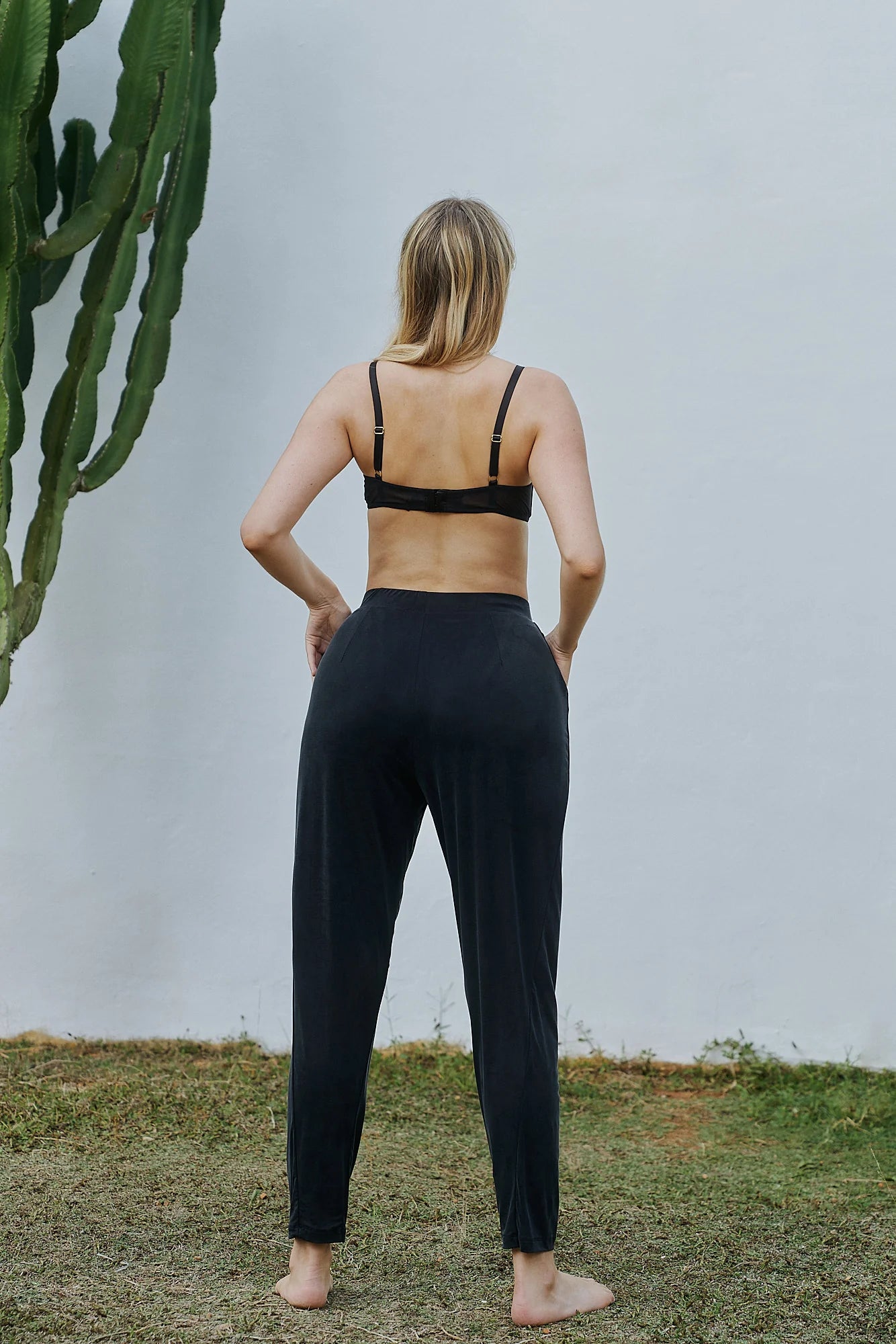Cupro Lounge Jogger Graphite