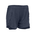 Cupro Lounge Shorts Midnight Blue