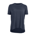 Cupro manches courtes bleu nuit