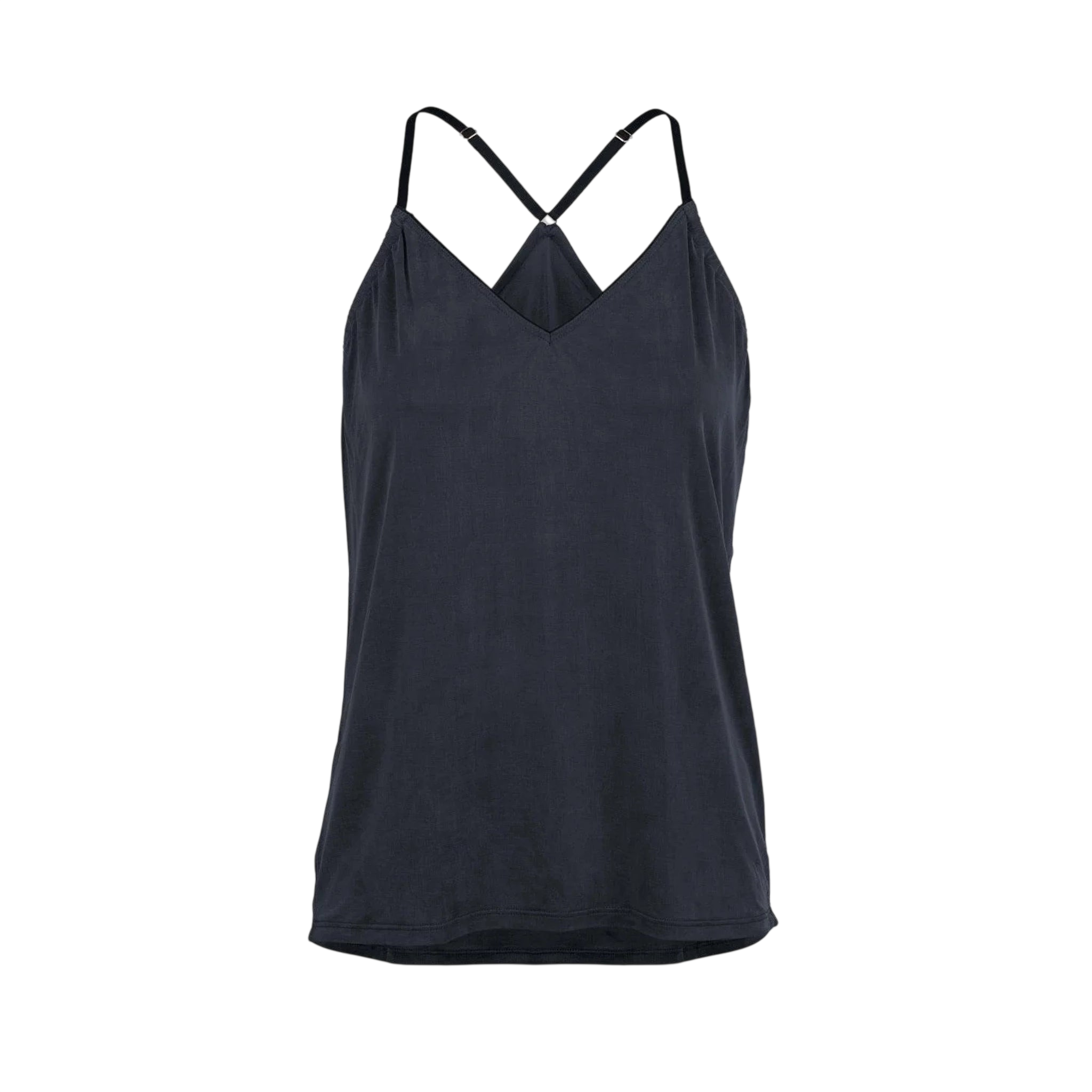 Cupro Strap Top graphite