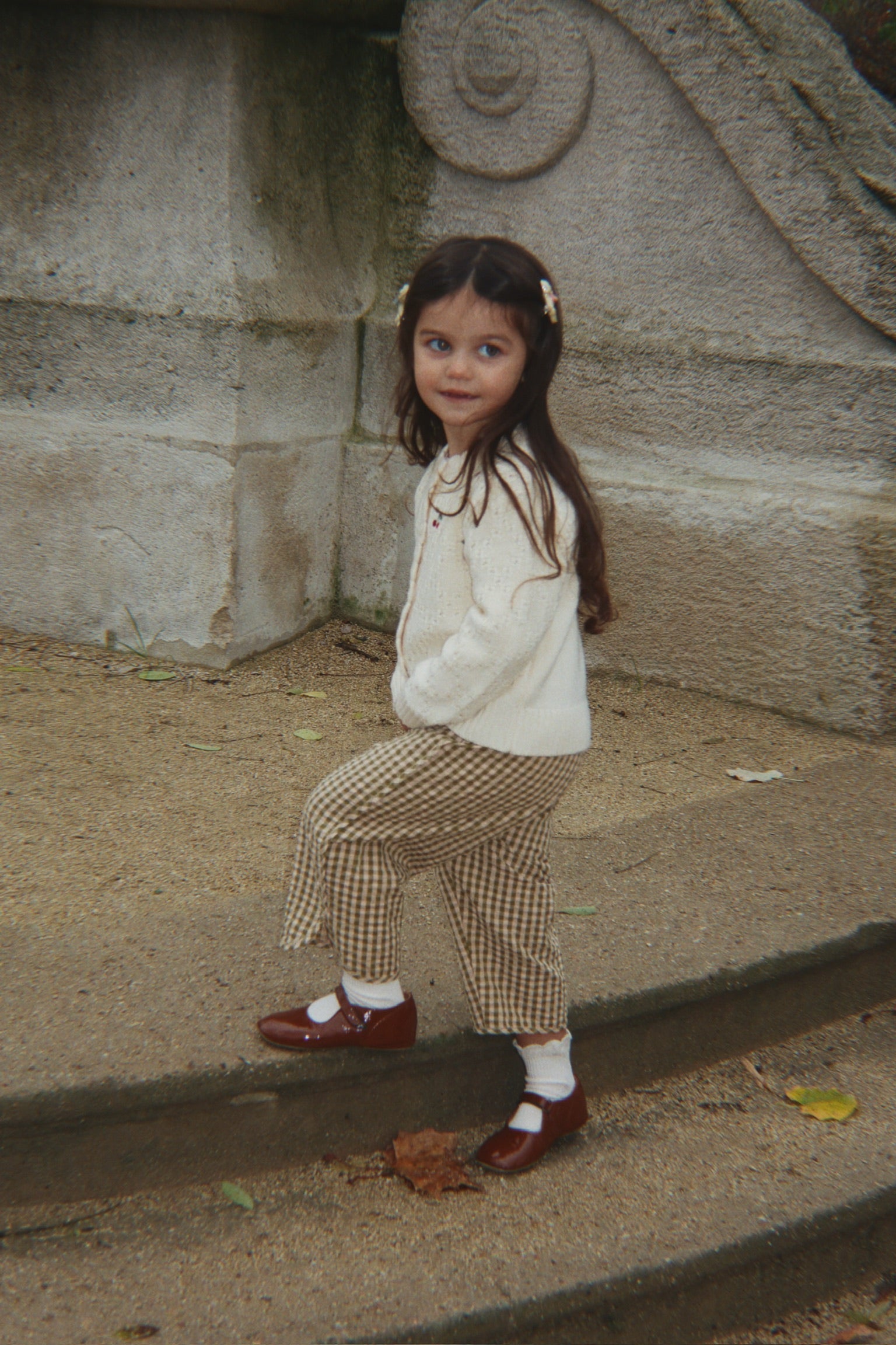 Pantalon Kim Avocado Check