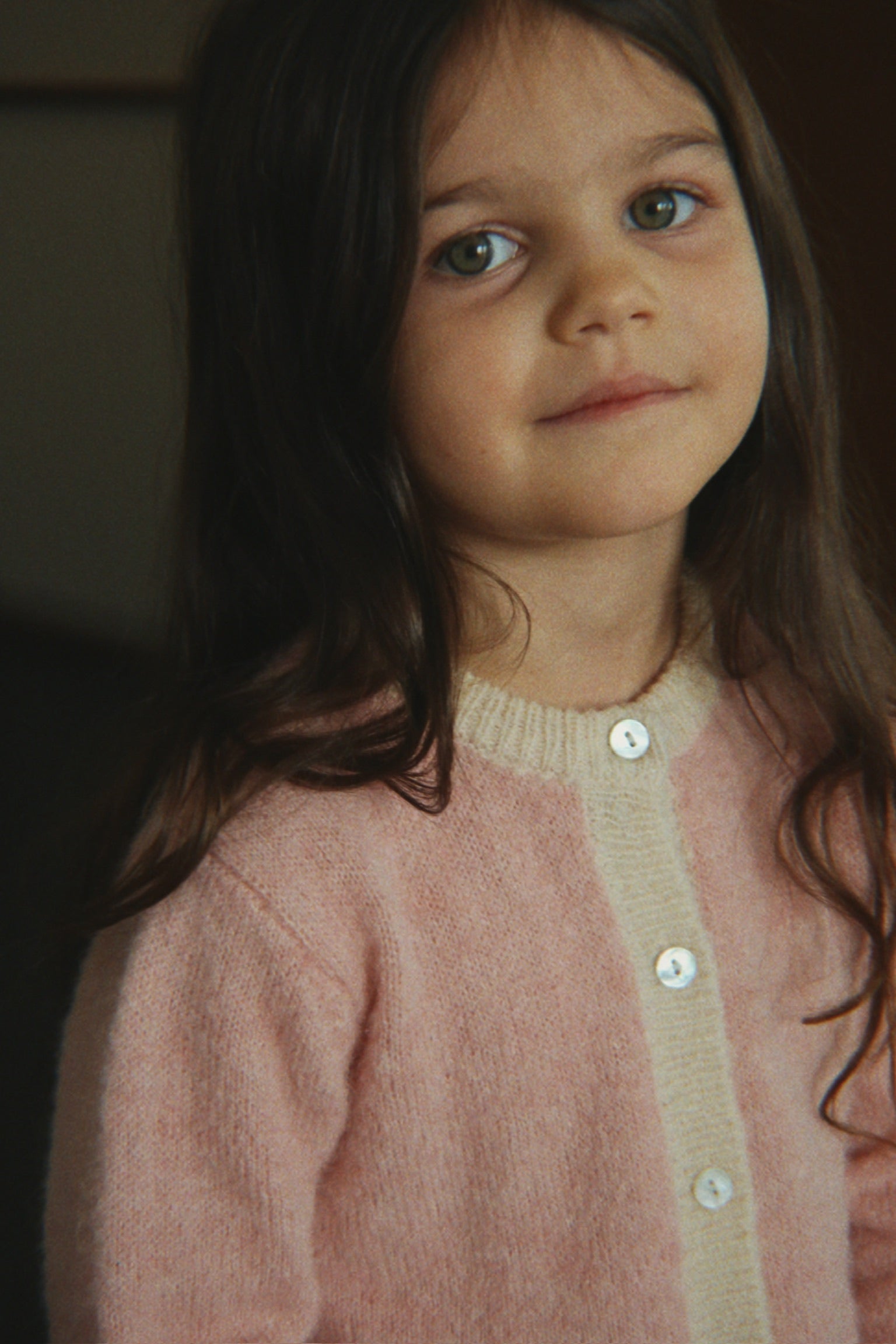 Cardigan Kitty Silver Pink