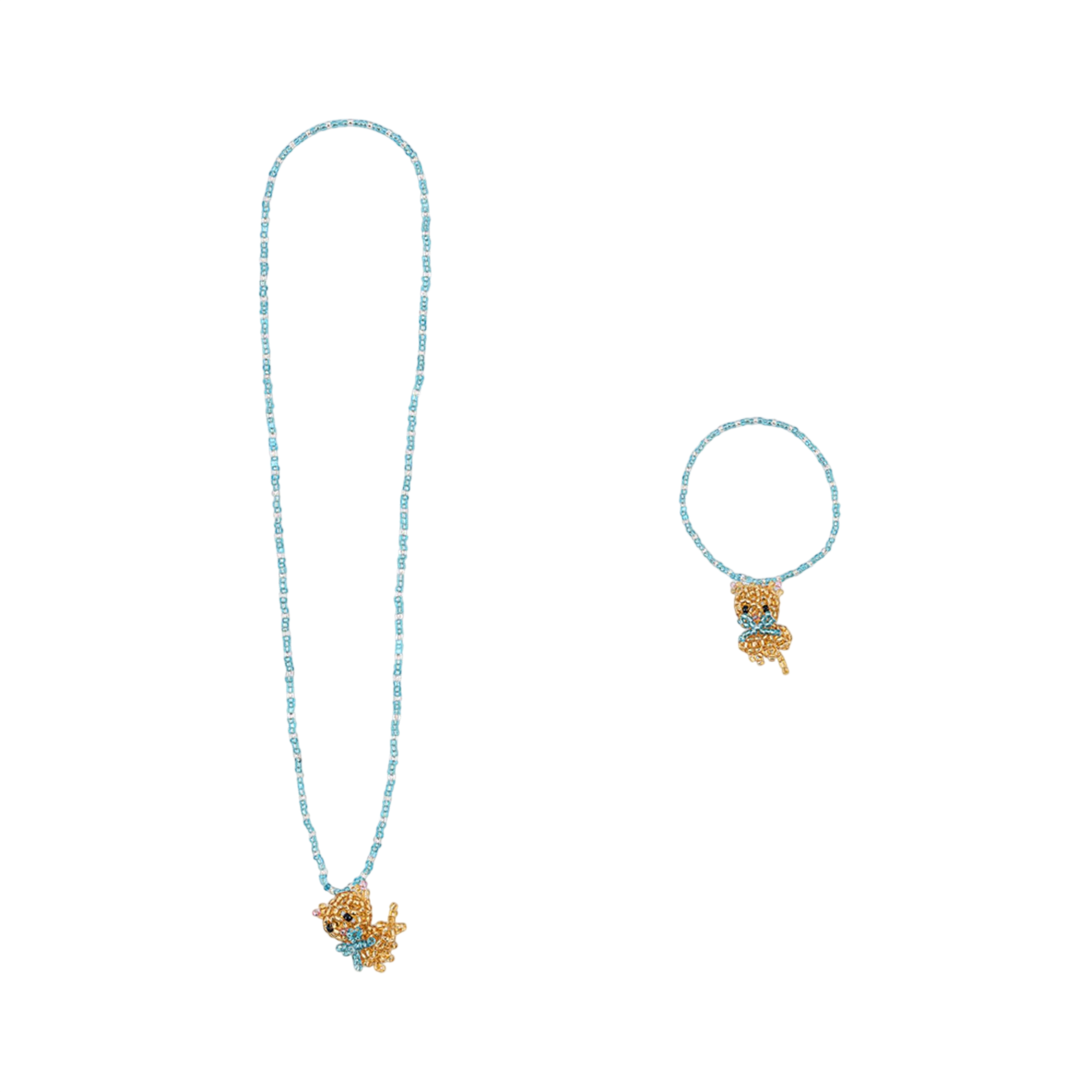 Halskette und Armband Kitty