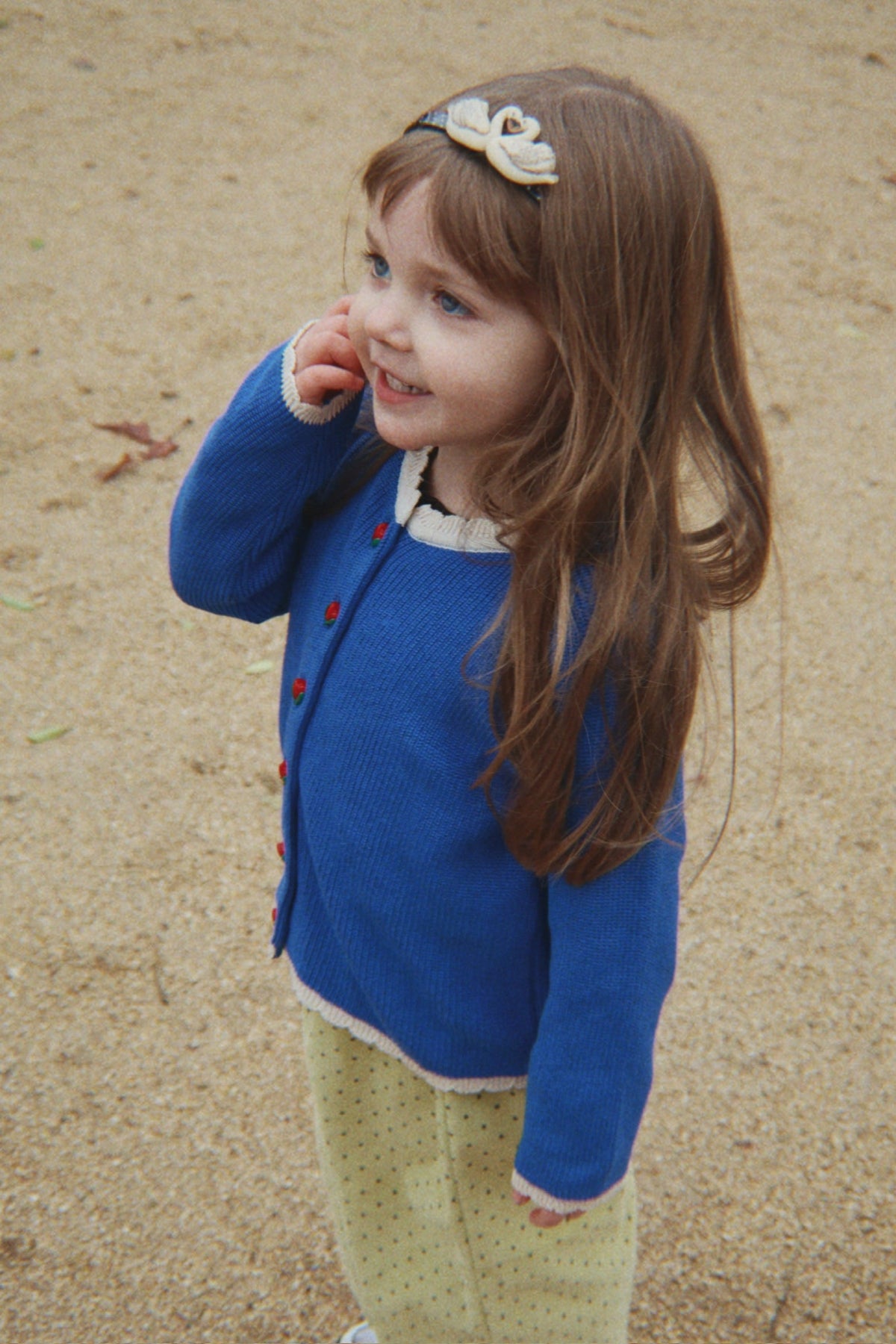 Lallo Blue Cardigan