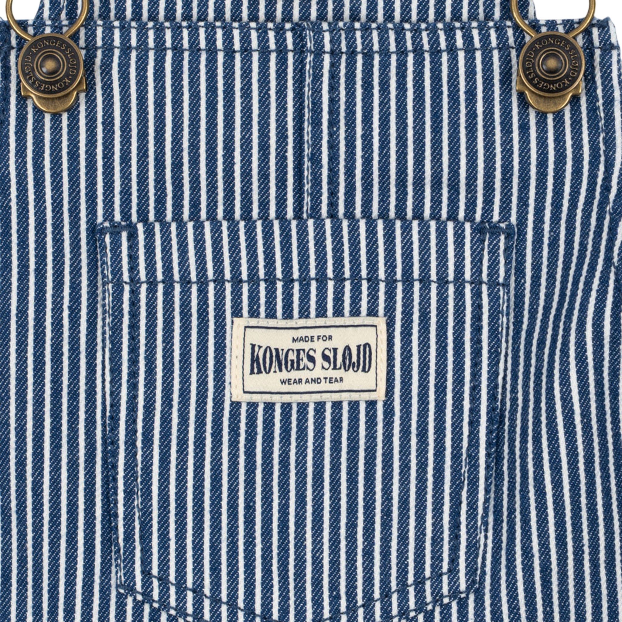 Luc Blue GOTS Overalls