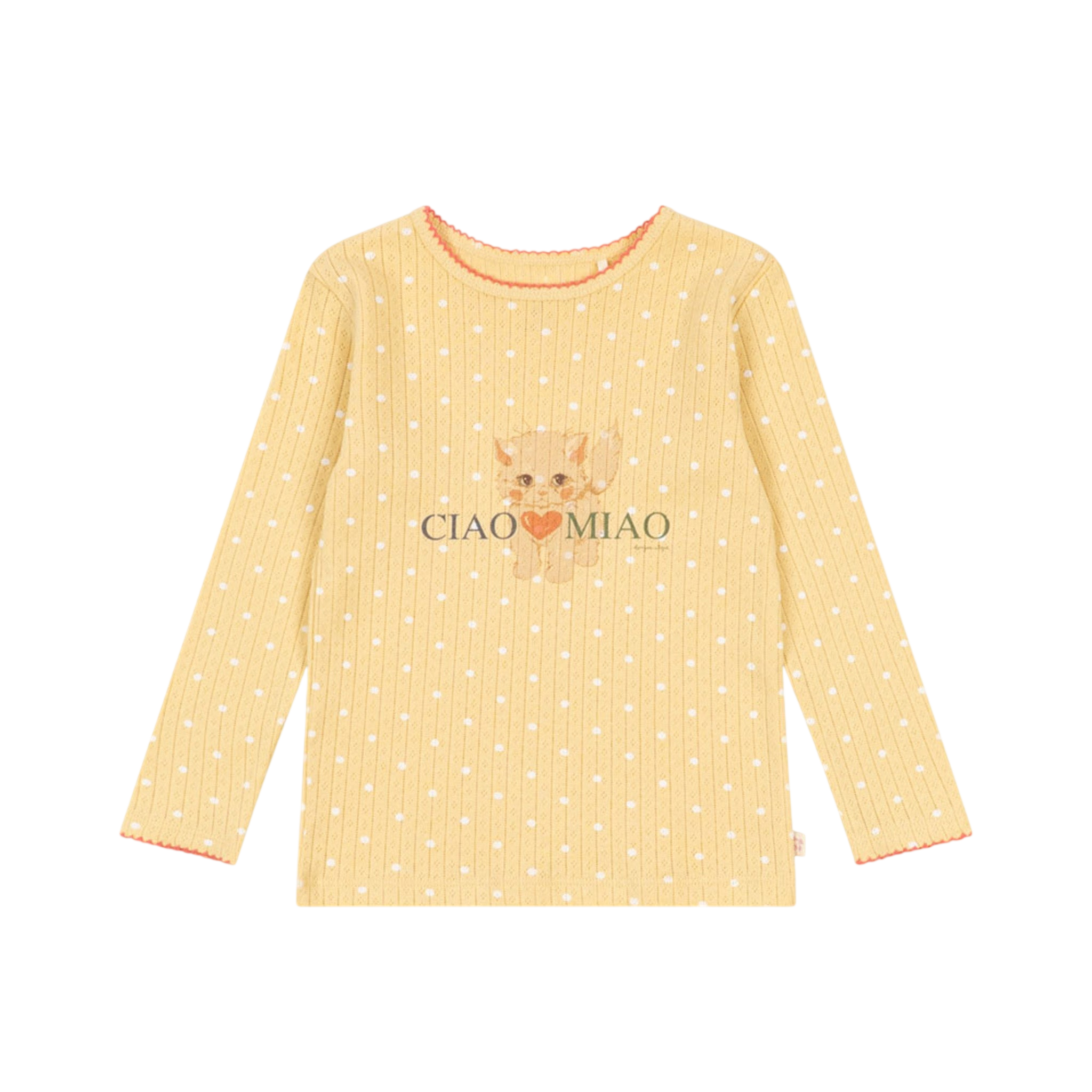 Minnie Dot Golden Long-Sleeve T-Shirt