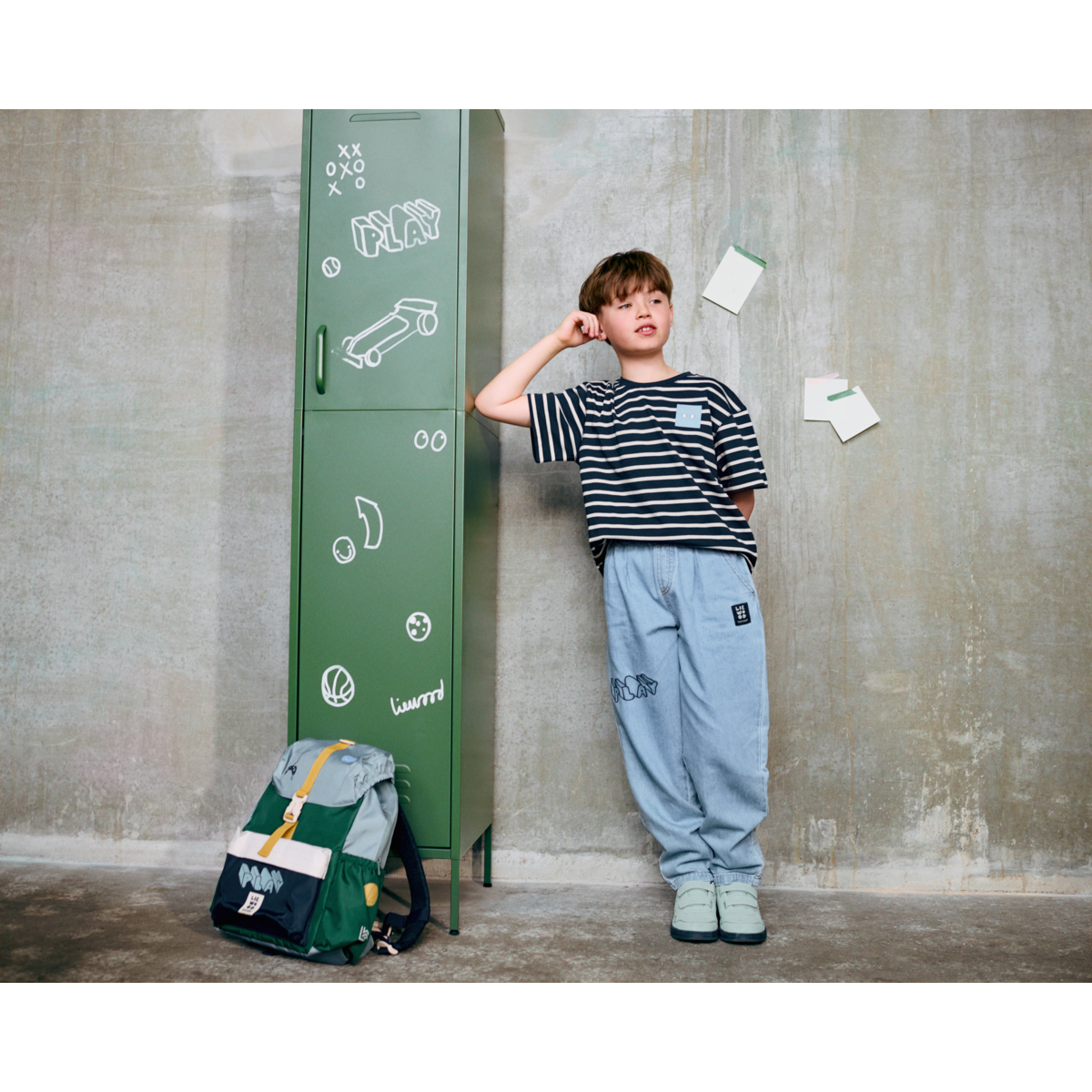 Johnny School Backpack Play multi mix
