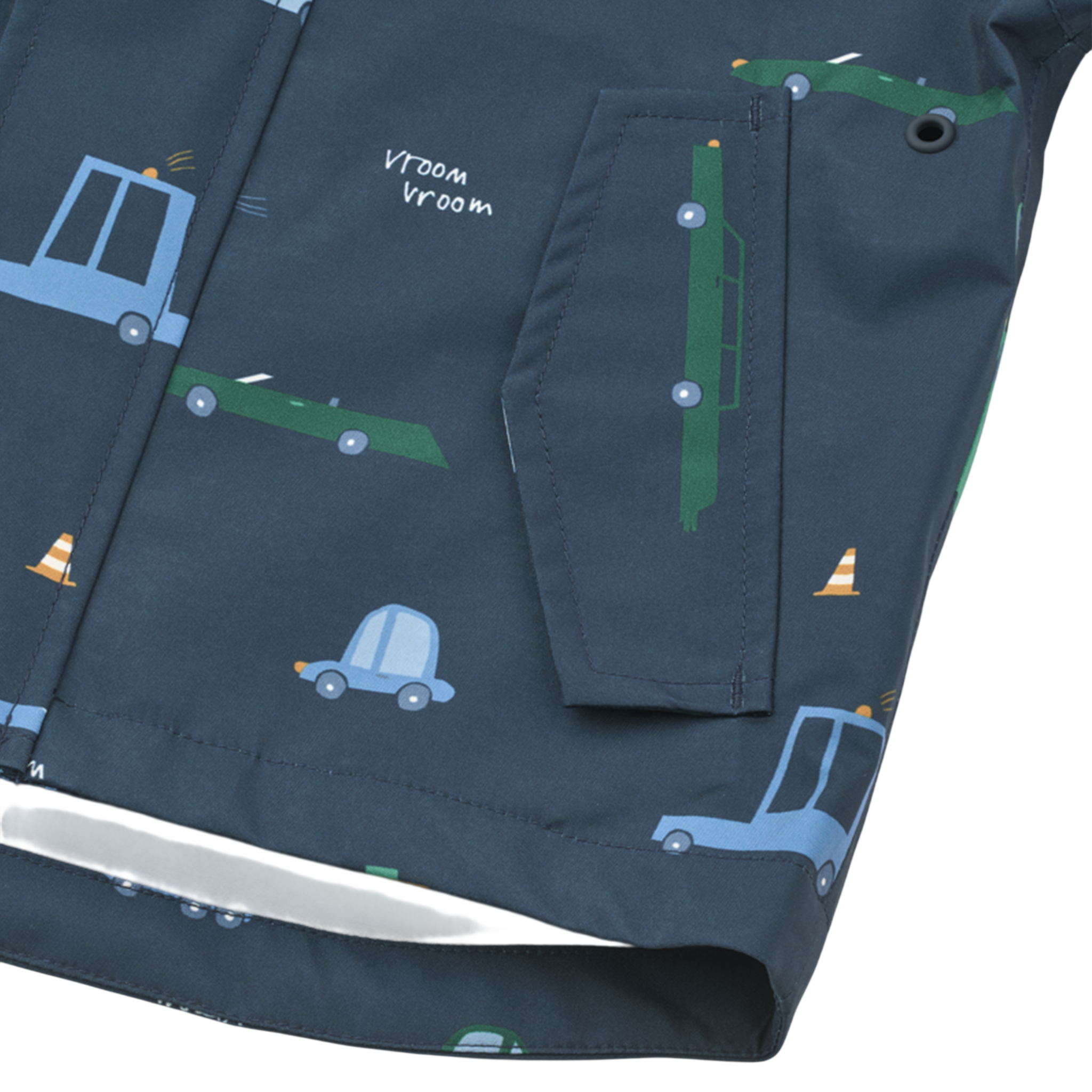 Manu Rainwear Set Cars Classic navy